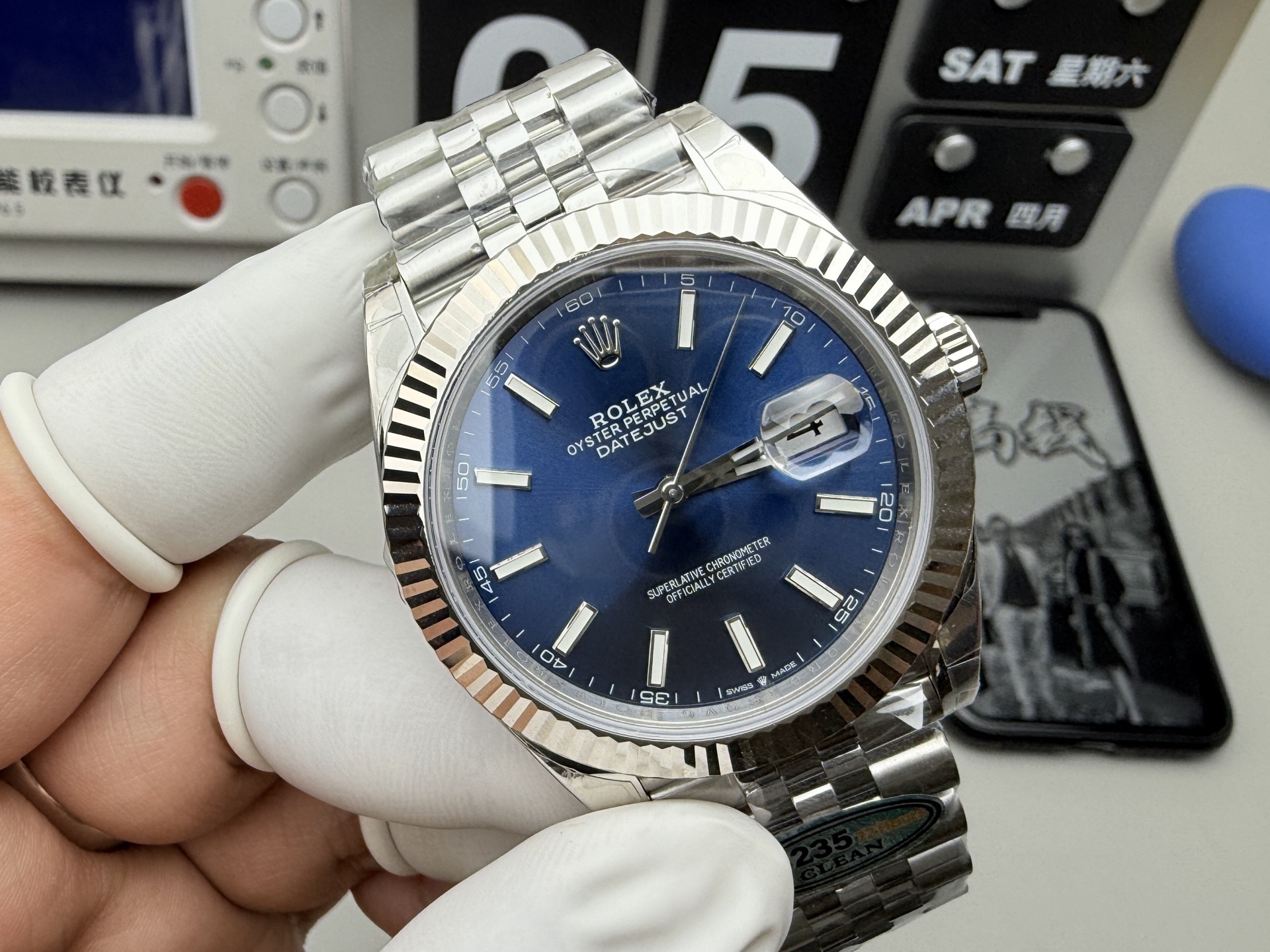 Rolex 最强分c蓝日志 3235机芯