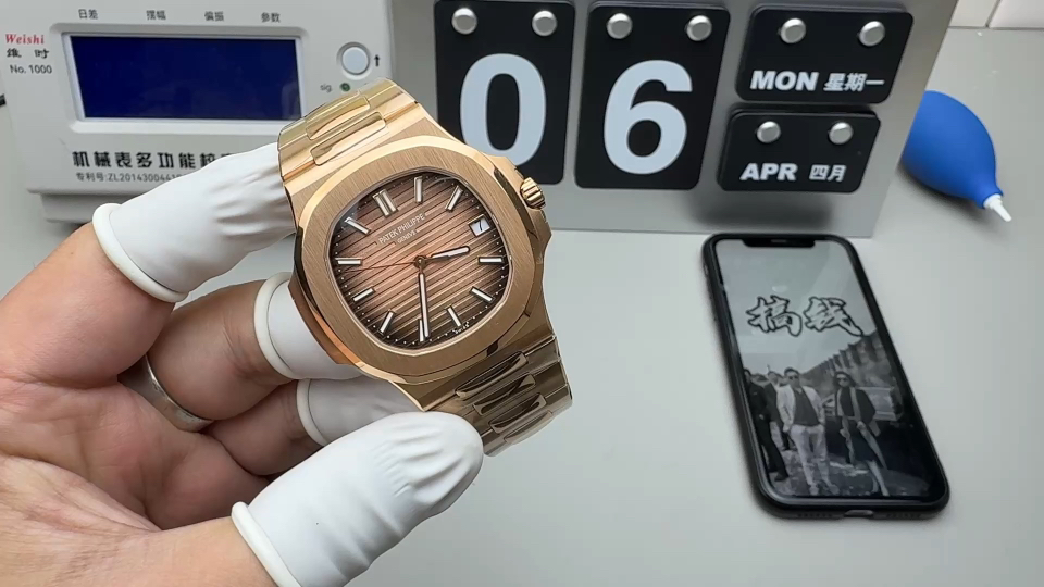 Patek Philippe 3K 玫瑰金鹦鹉螺