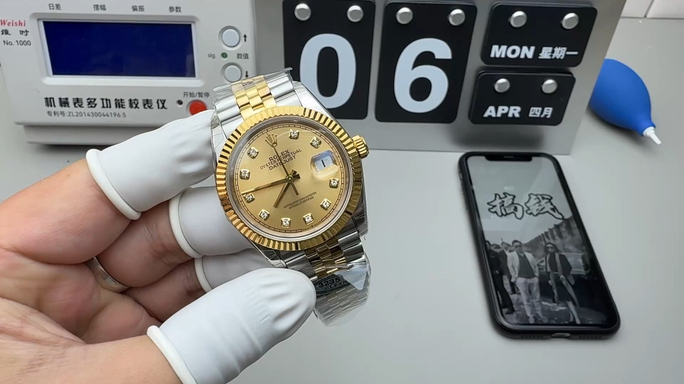 Rolex 最强分c不漏白间金日志36mm