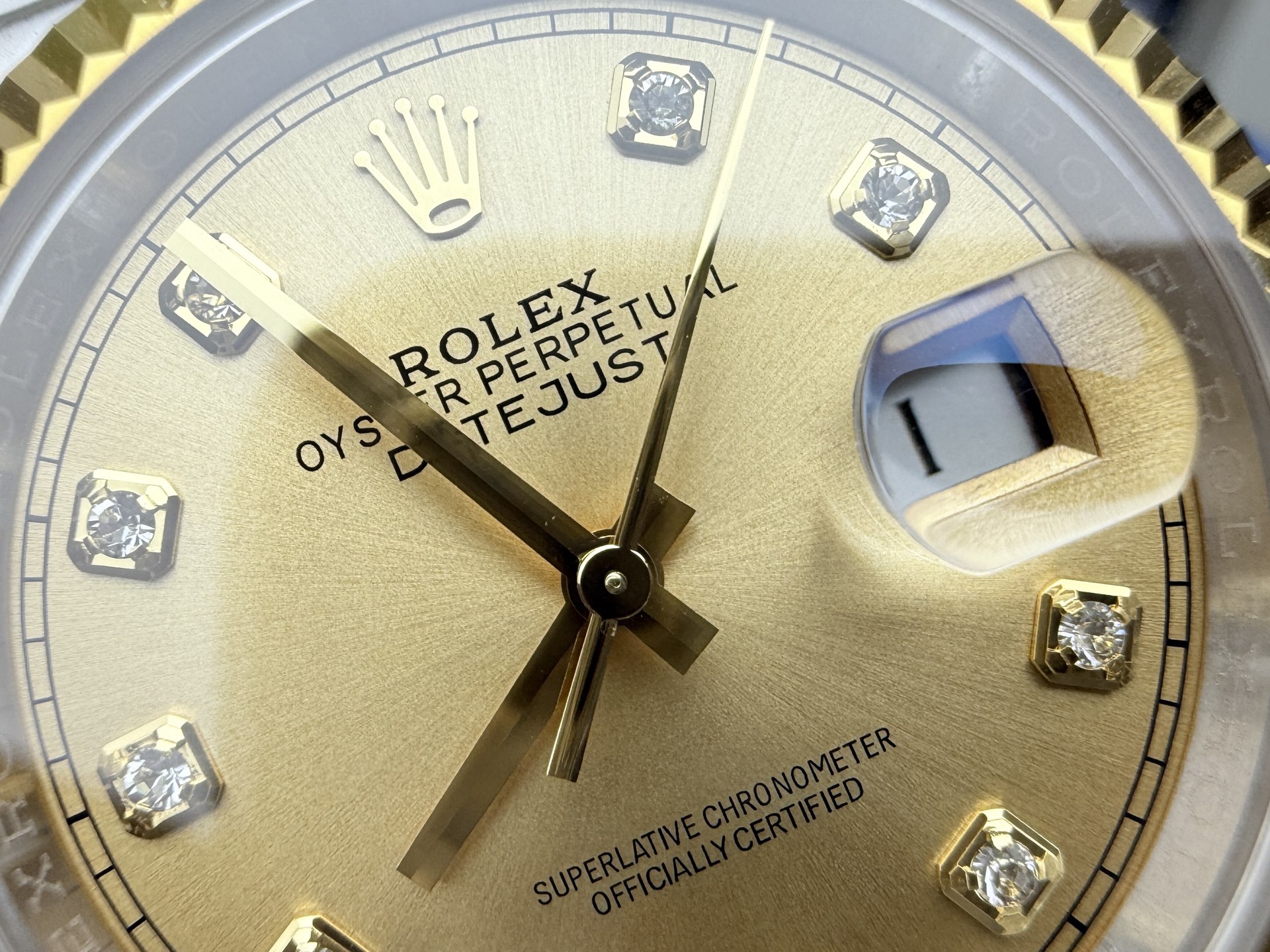 Rolex 最强分c不漏白间金日志36mm