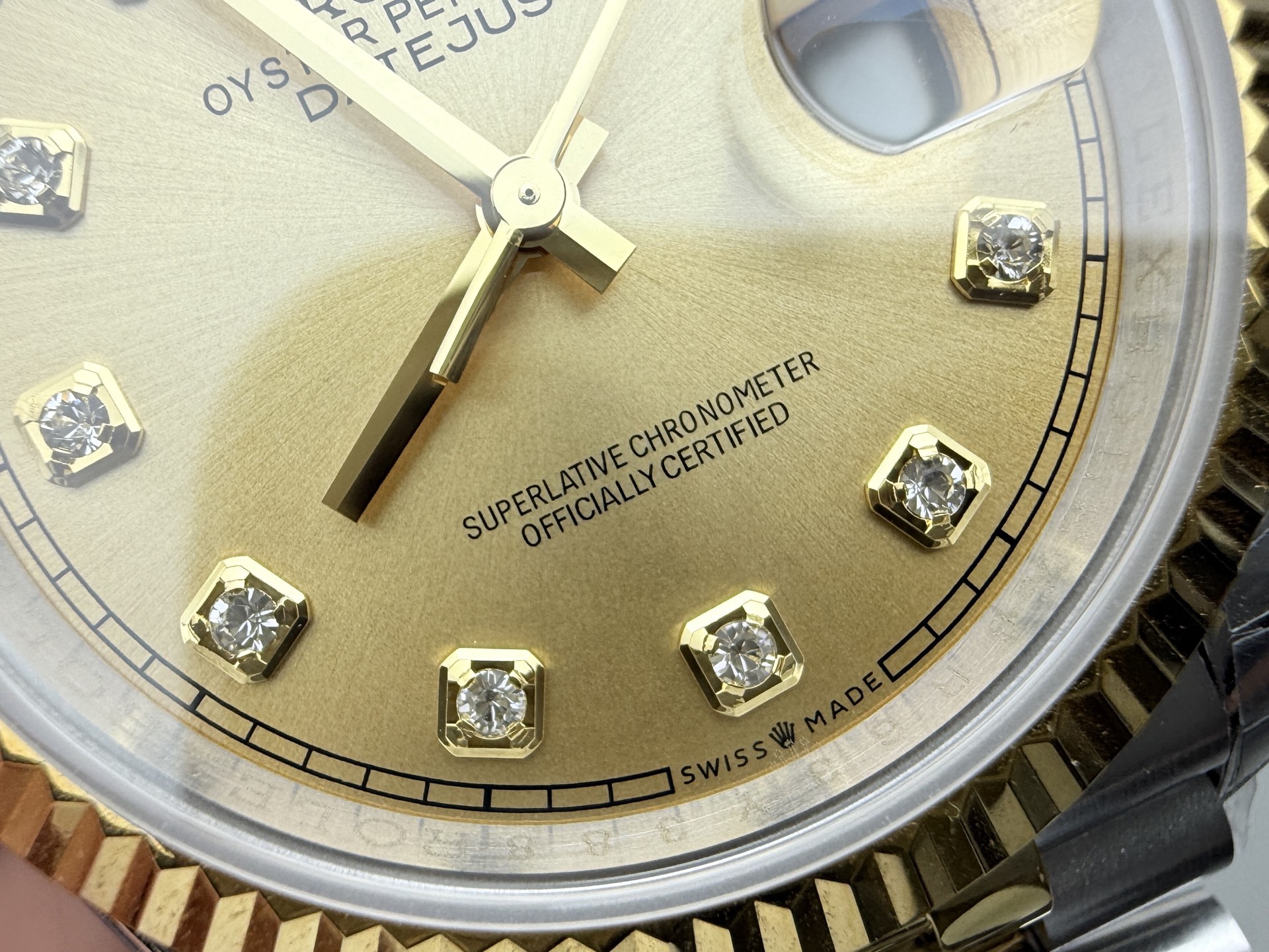 Rolex 最强分c不漏白间金日志36mm