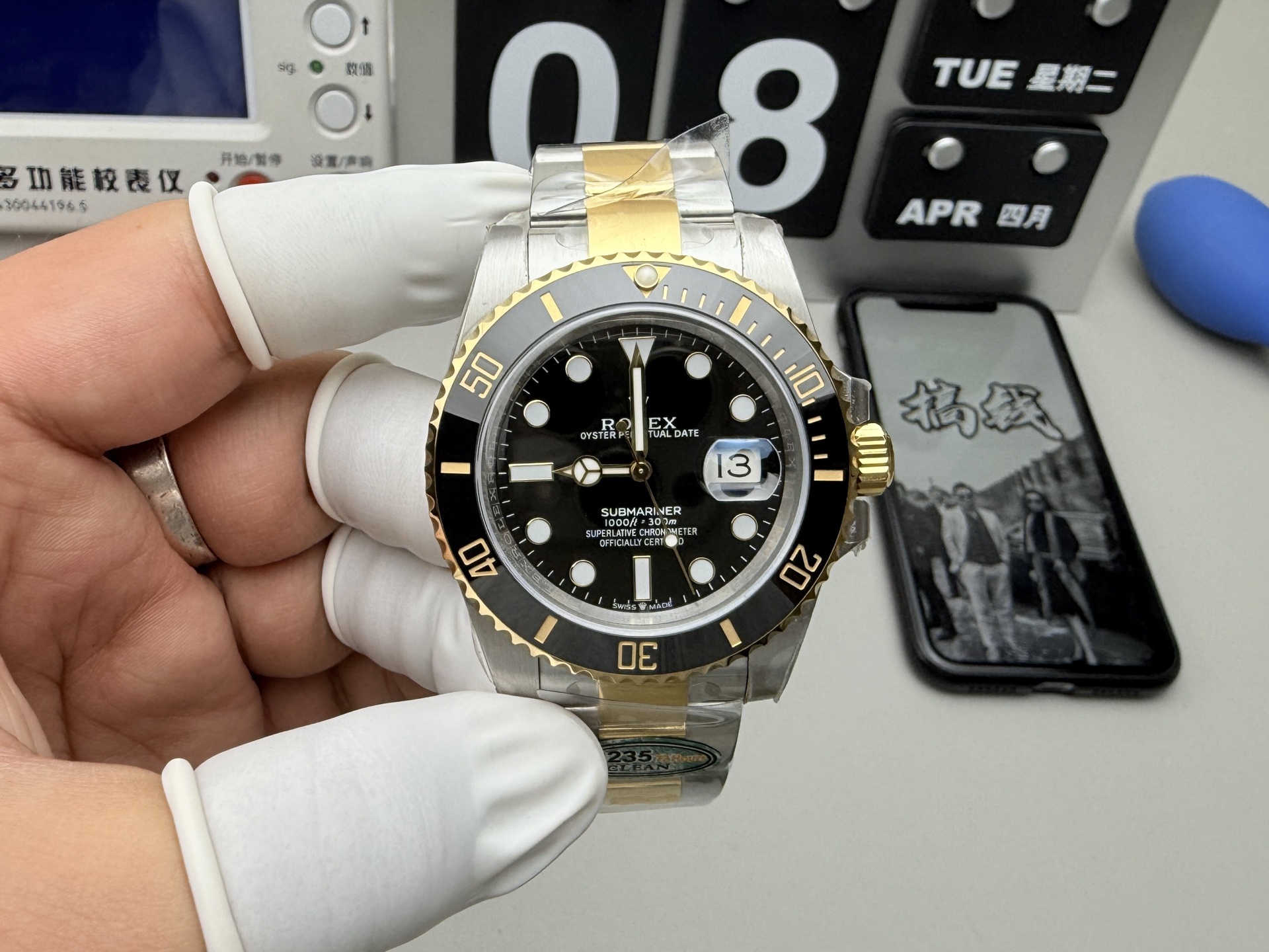 Rolex 最强分c不漏白间金黑水鬼