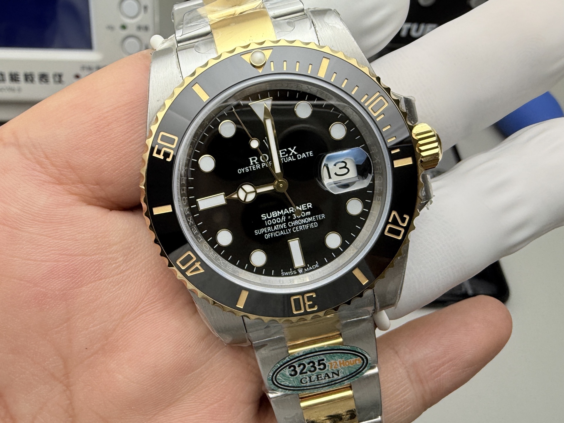 Rolex 最强分c不漏白间金黑水鬼