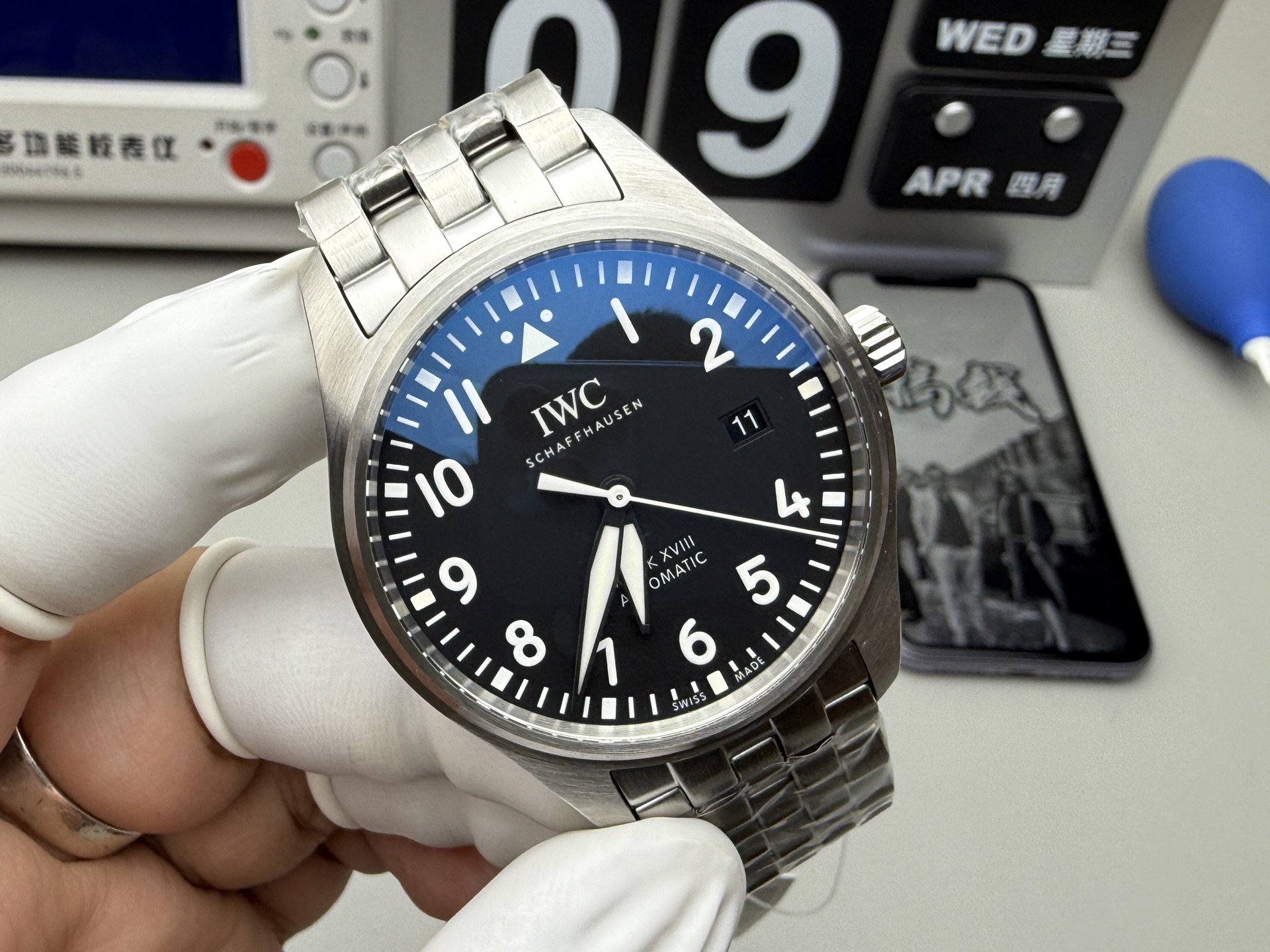 IWC V7 马克十八sw机芯