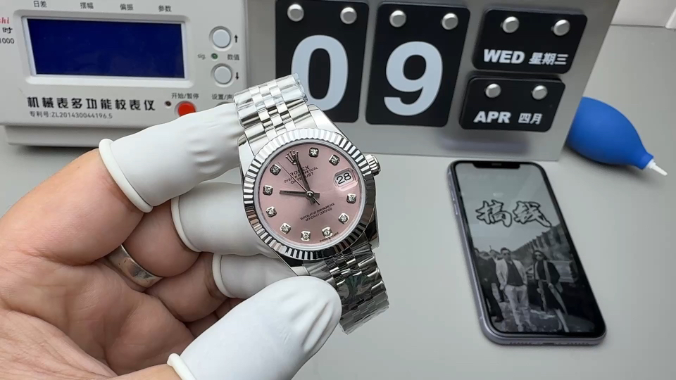 Rolex A+ 粉日志31mm