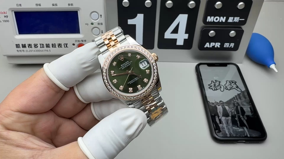 Rolex A+ 不漏白版本绿金日志