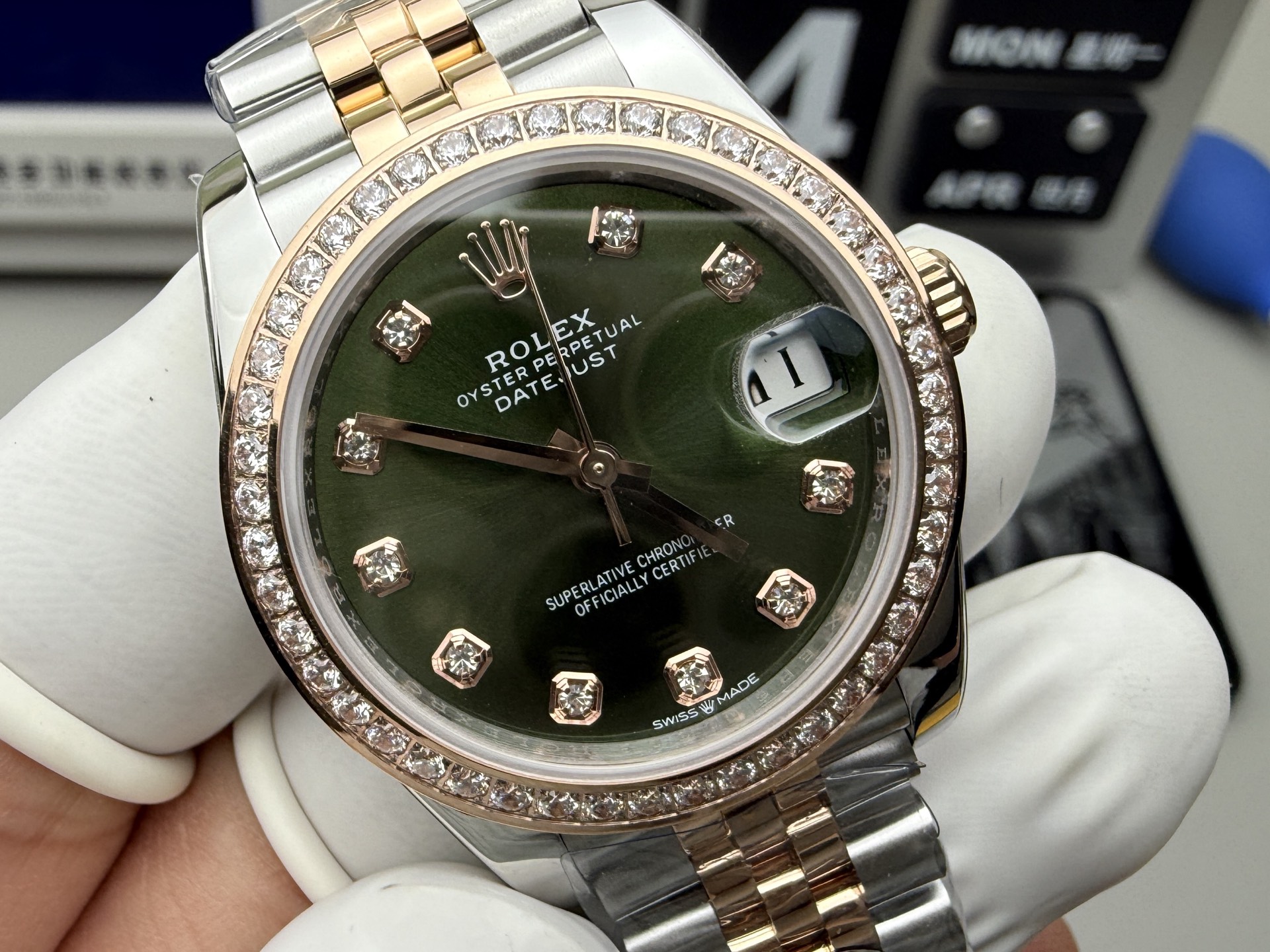 Rolex A+ 不漏白版本绿金日志