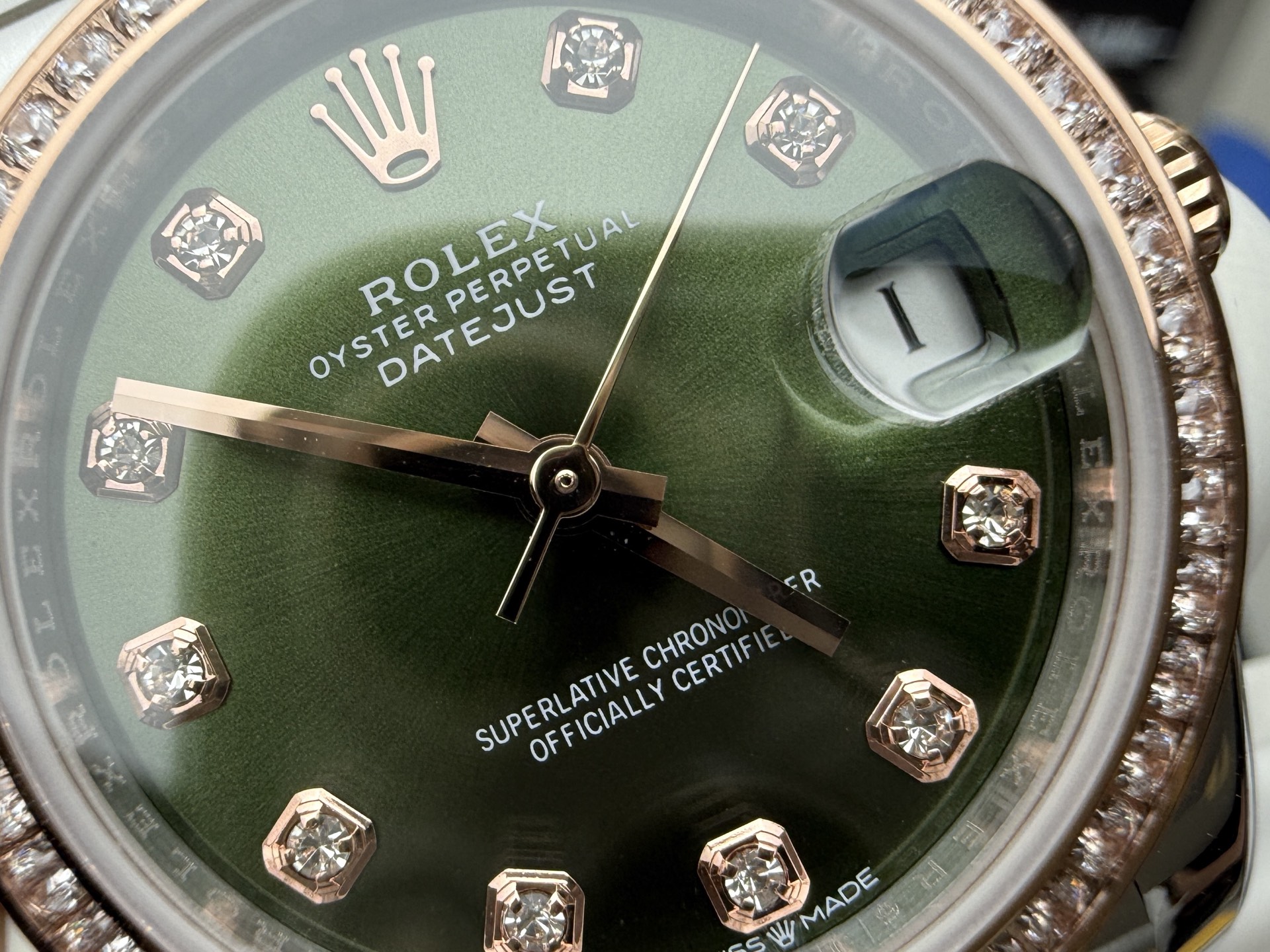 Rolex A+ 不漏白版本绿金日志