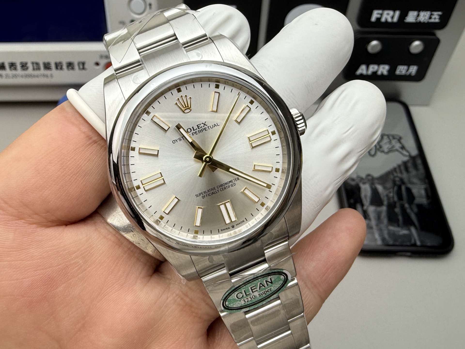 Rolex clean蚝式恒动