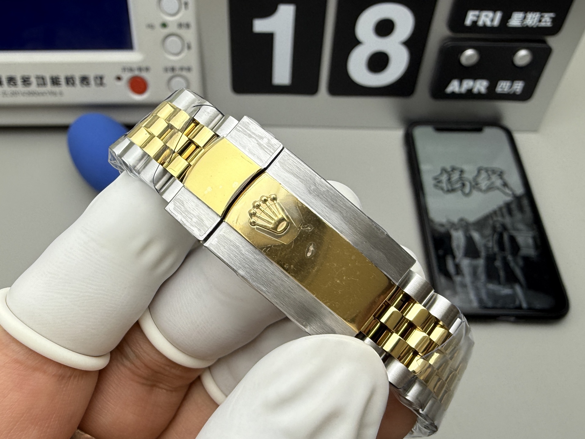 Rolex A+36绿金钻日志
