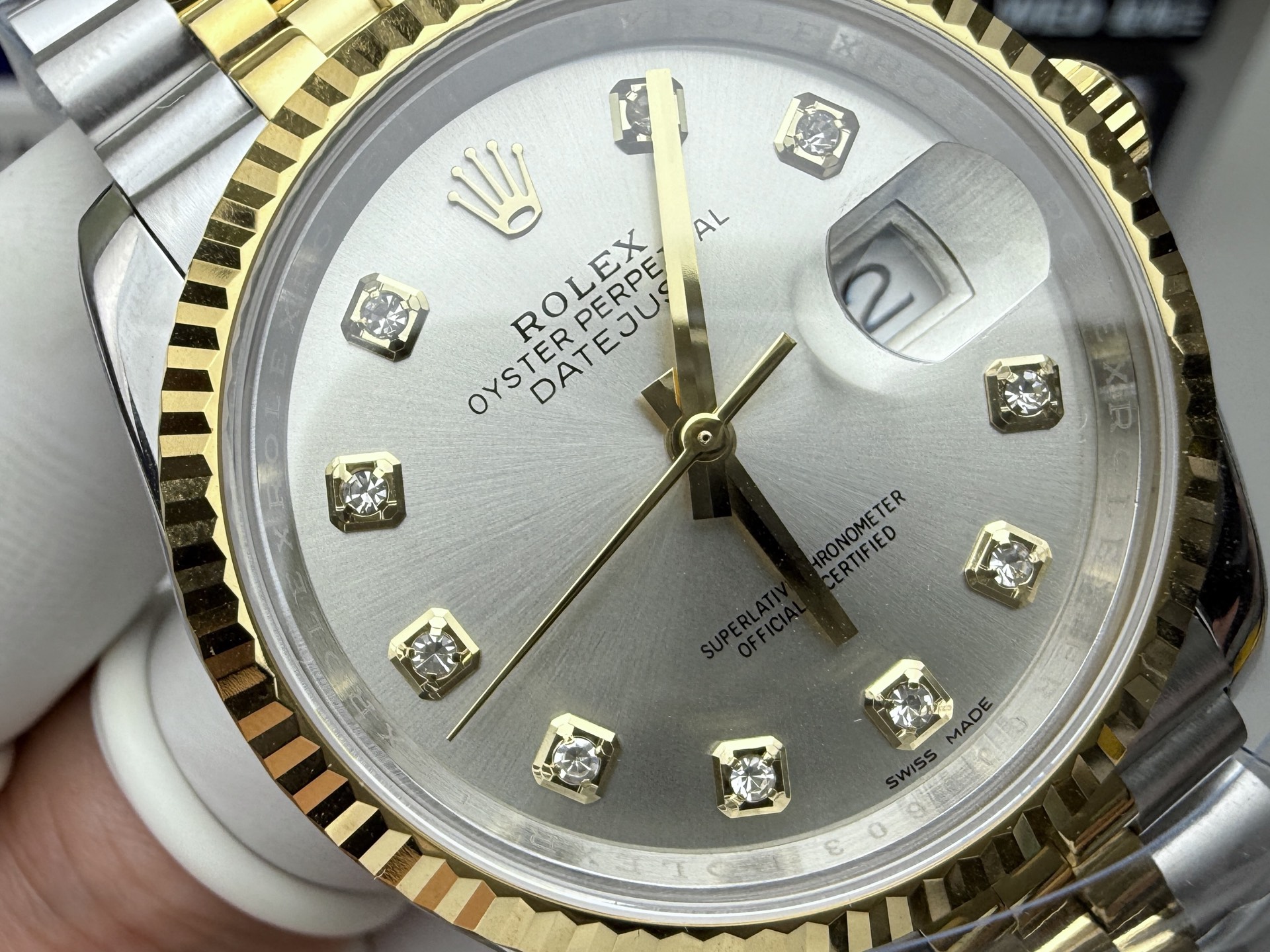 Rolex A+36间金日志
