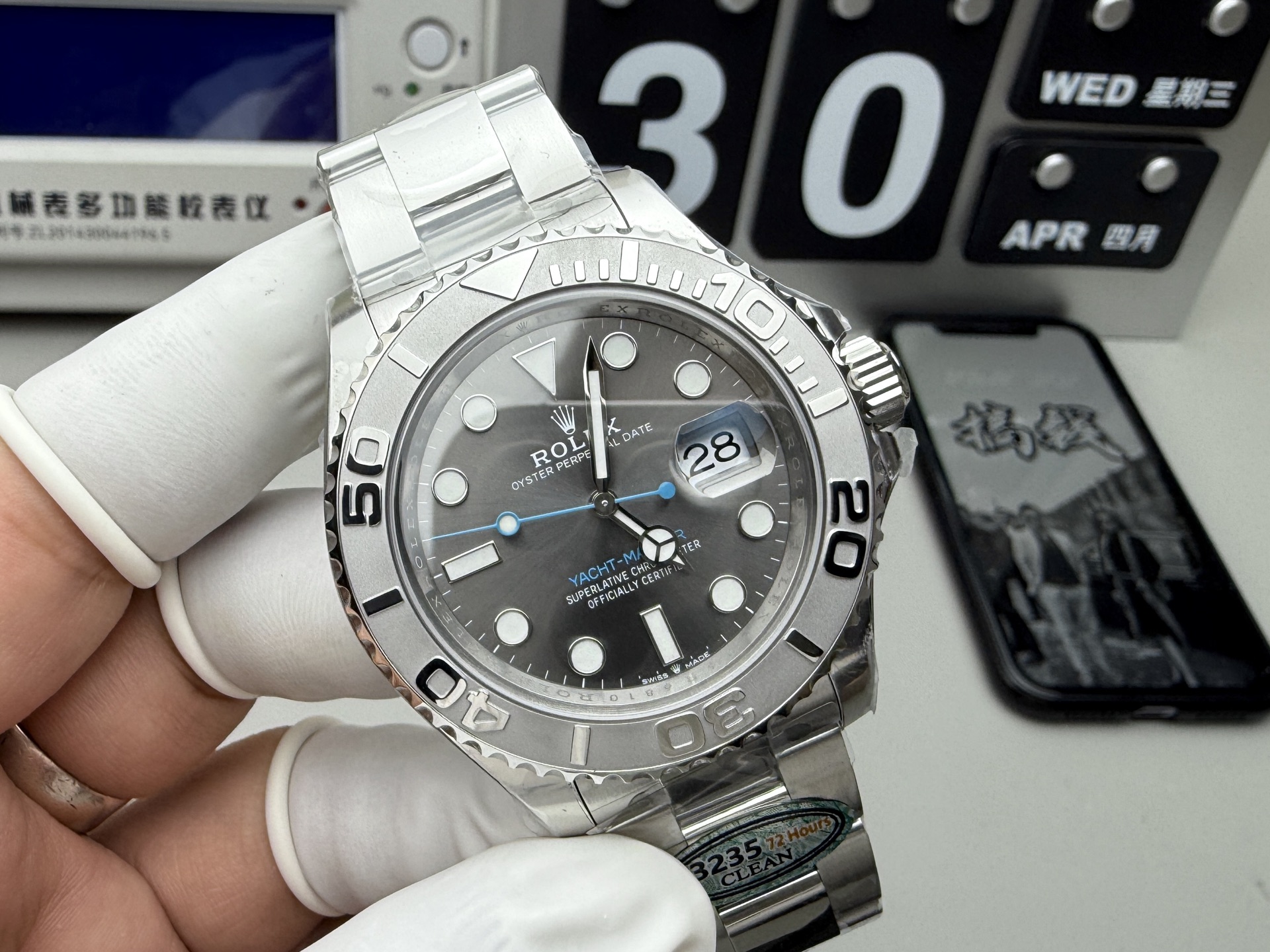 Rolex 灰游艇