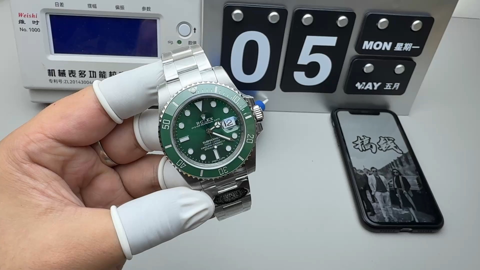 Rolex 最强分C绿水鬼 丹东3135机