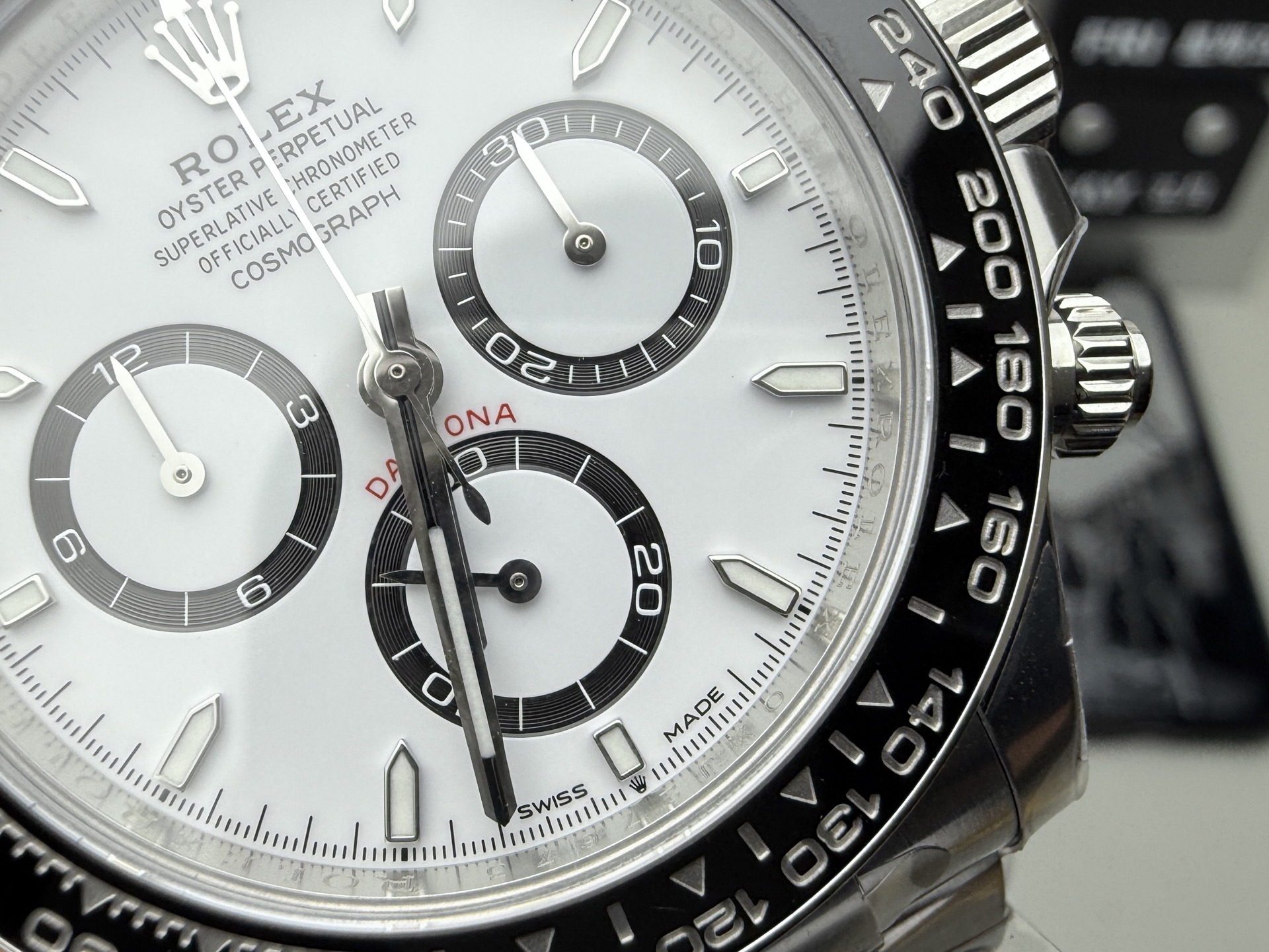 Rolex Clean熊猫迪4131机