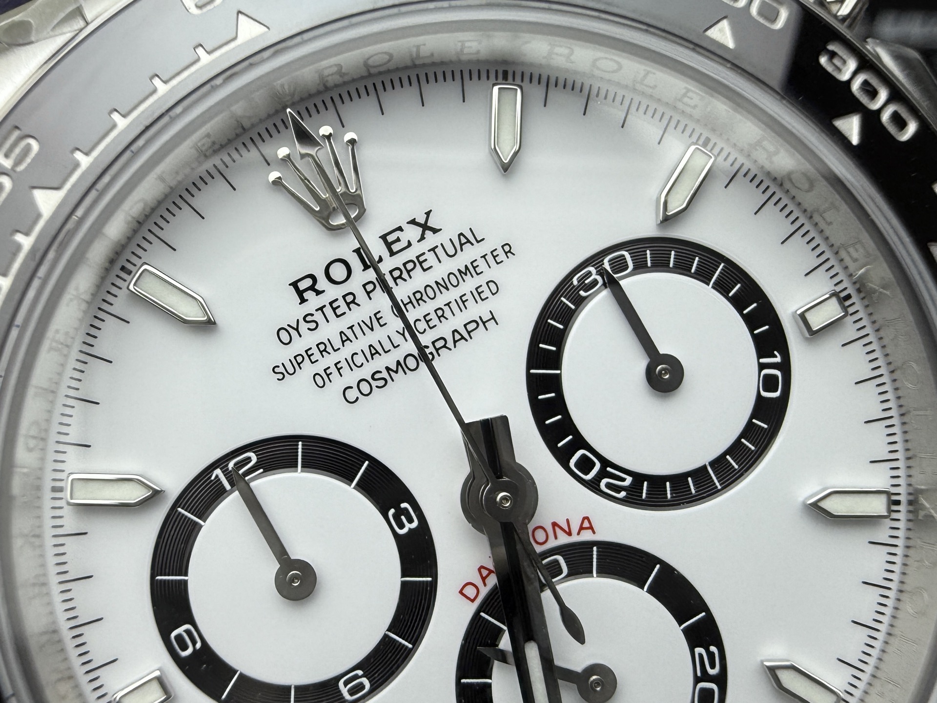 Rolex Clean熊猫迪4131机