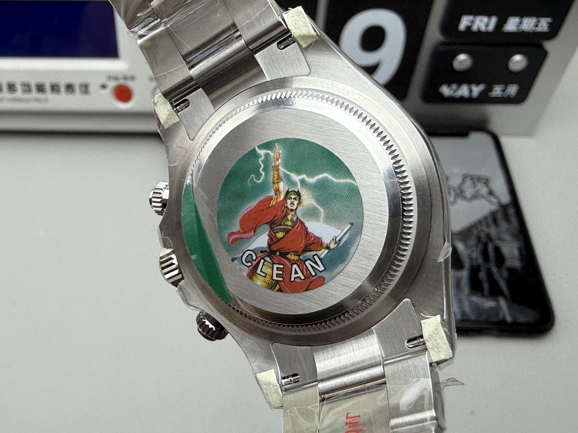 Rolex Clean熊猫迪4131机