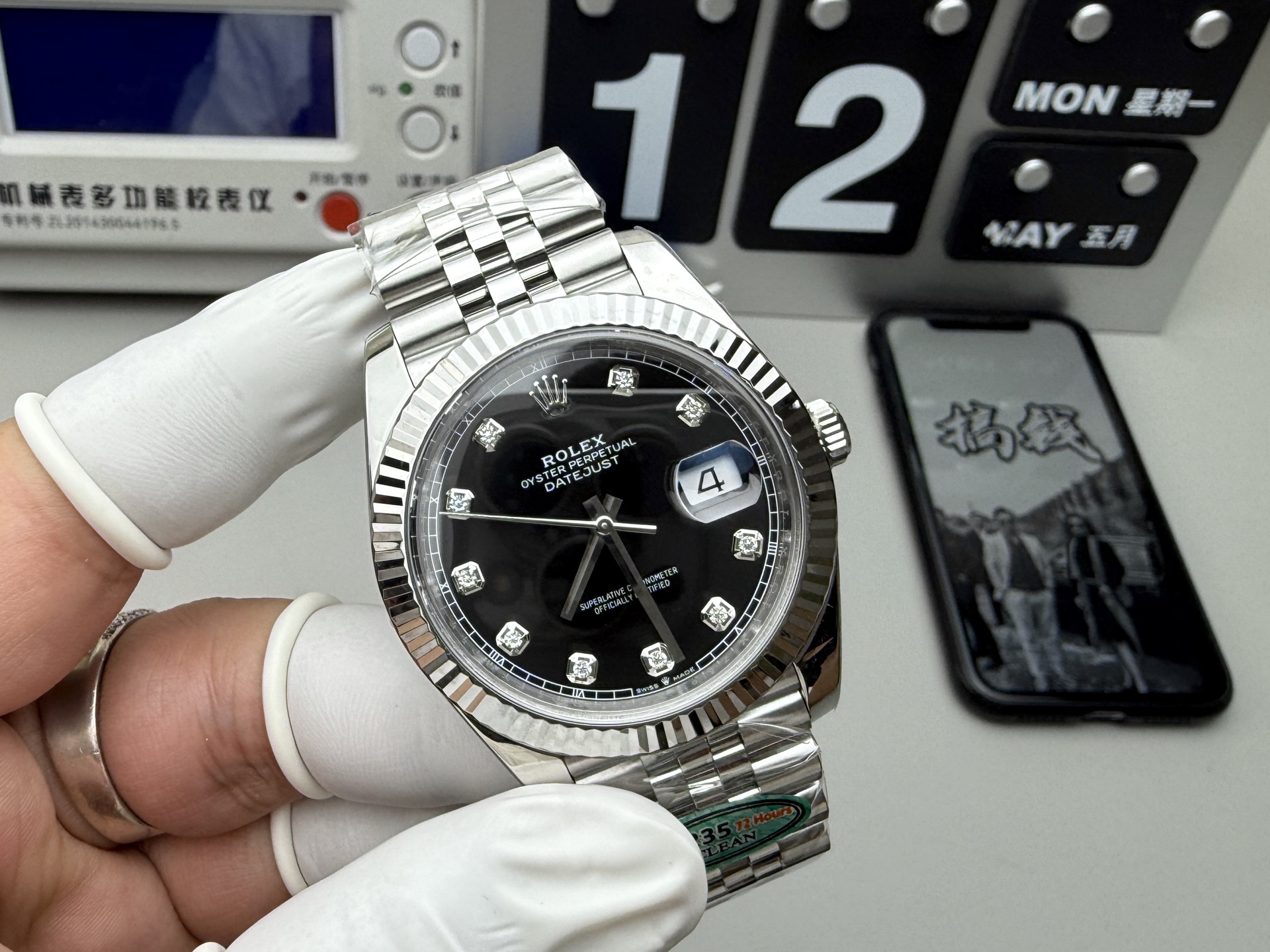 Rolex 黑面钻钉日志