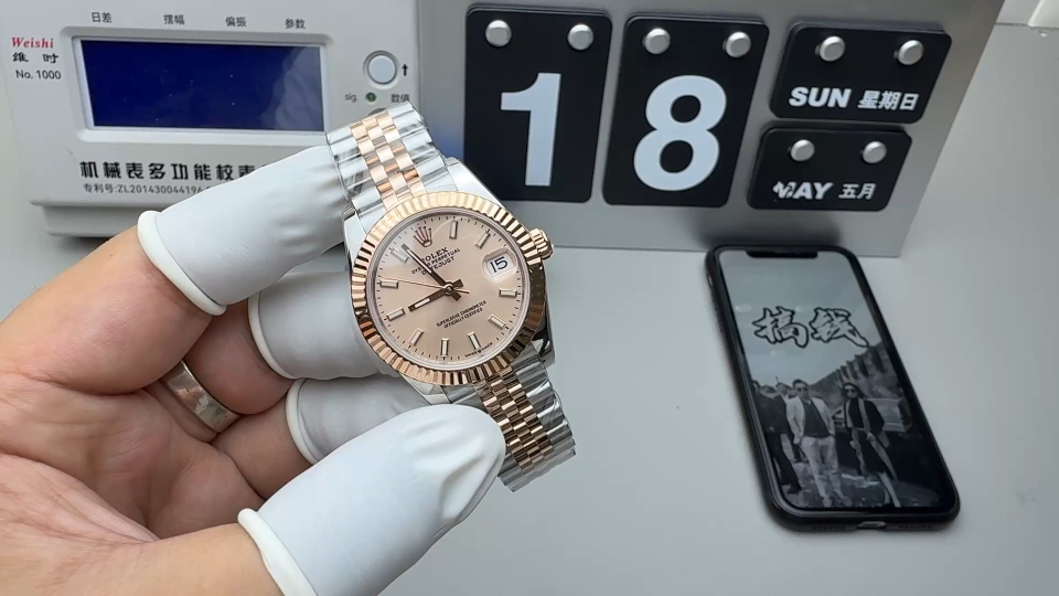 Rolex A+ 粉金日志