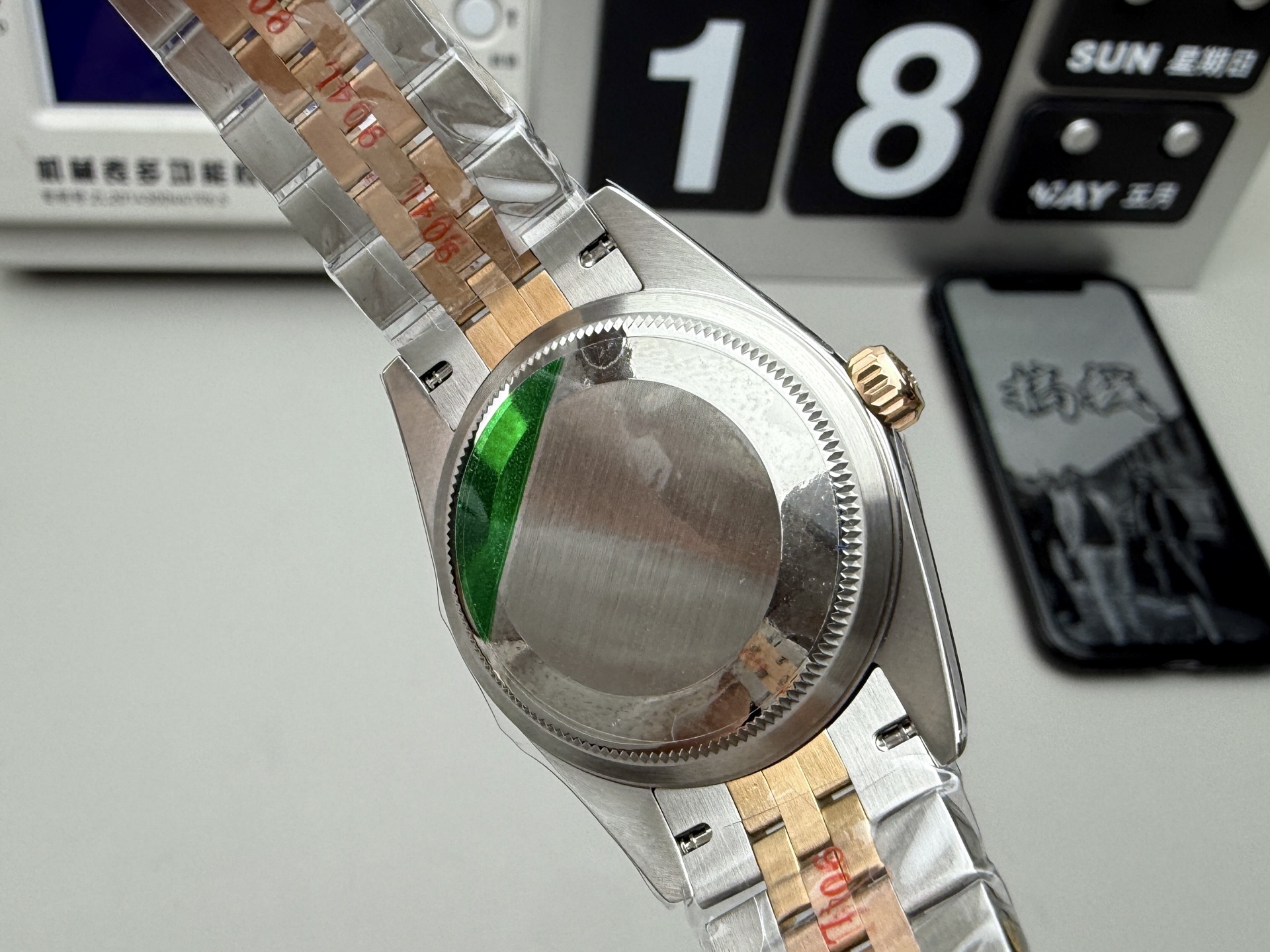 Rolex A+ 粉金日志