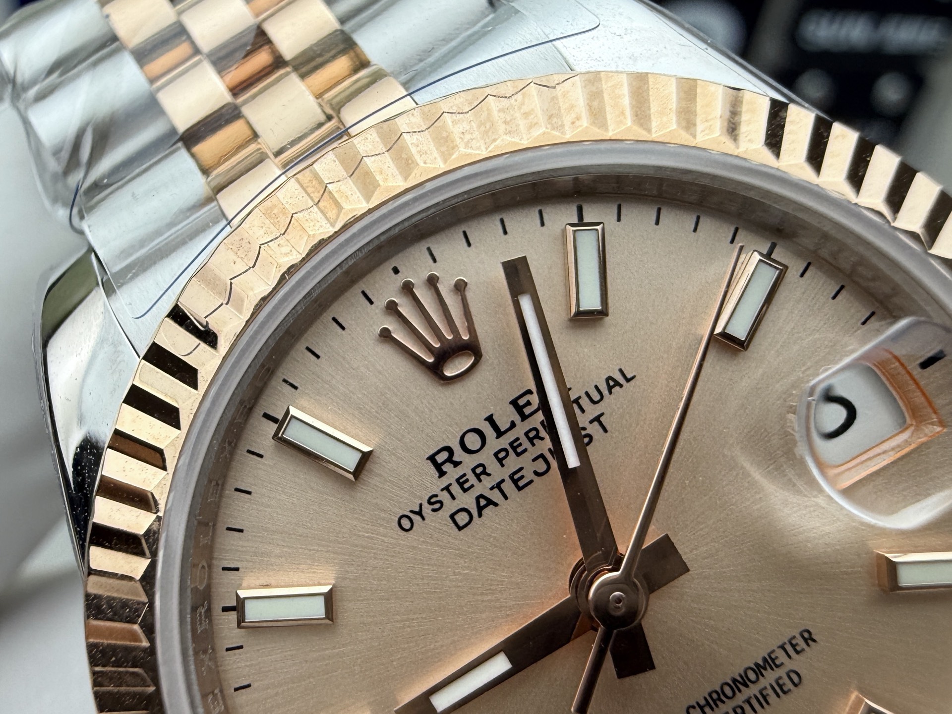 Rolex A+ 粉金日志