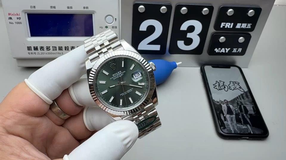 Rolex 薄荷绿日志3235机芯