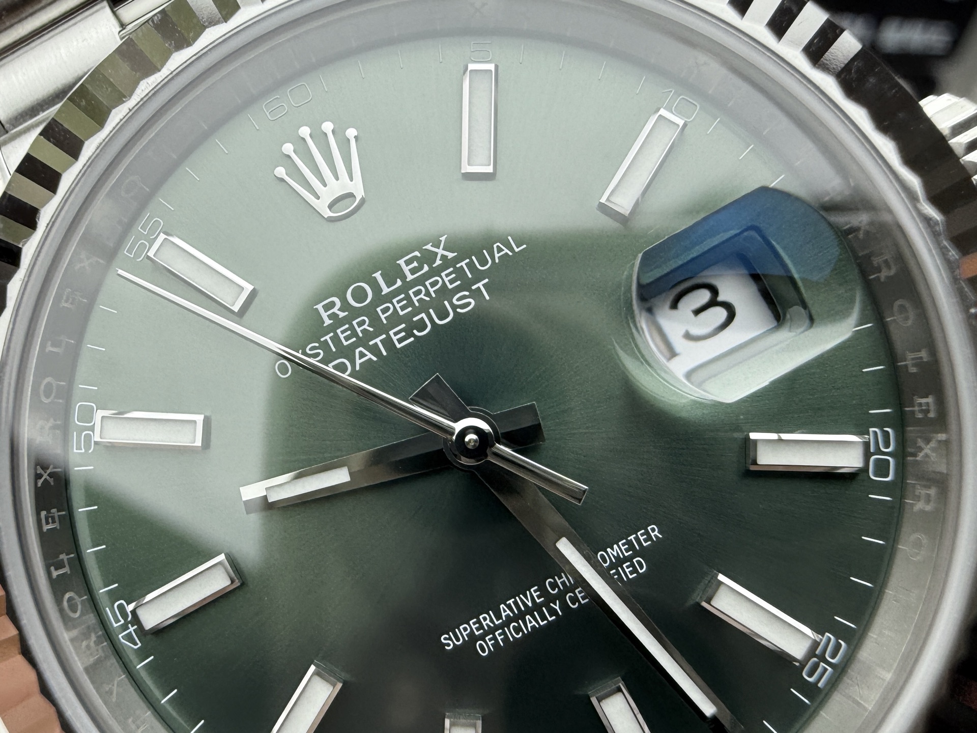 Rolex 薄荷绿日志3235机芯
