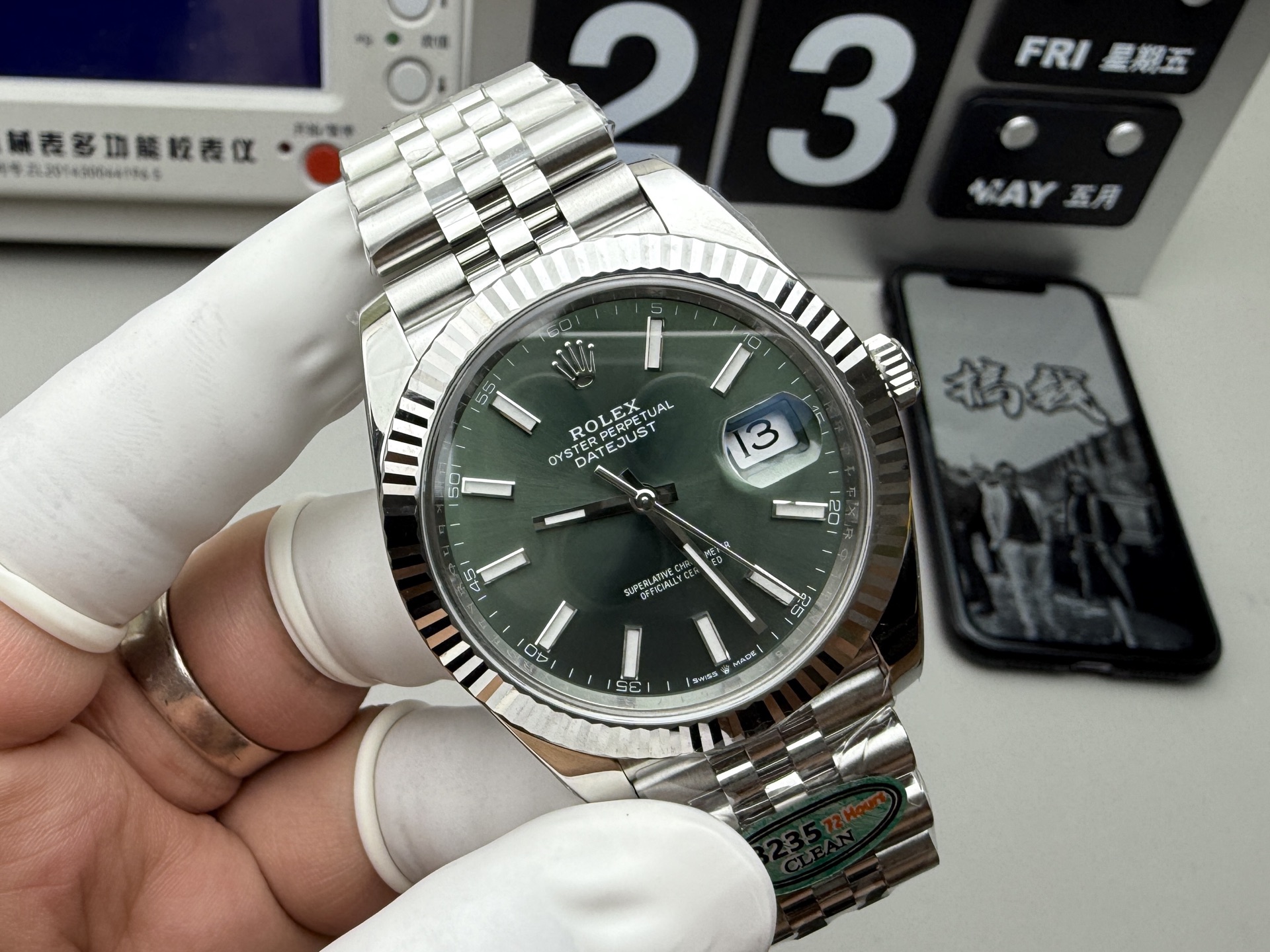 Rolex 薄荷绿日志3235机芯