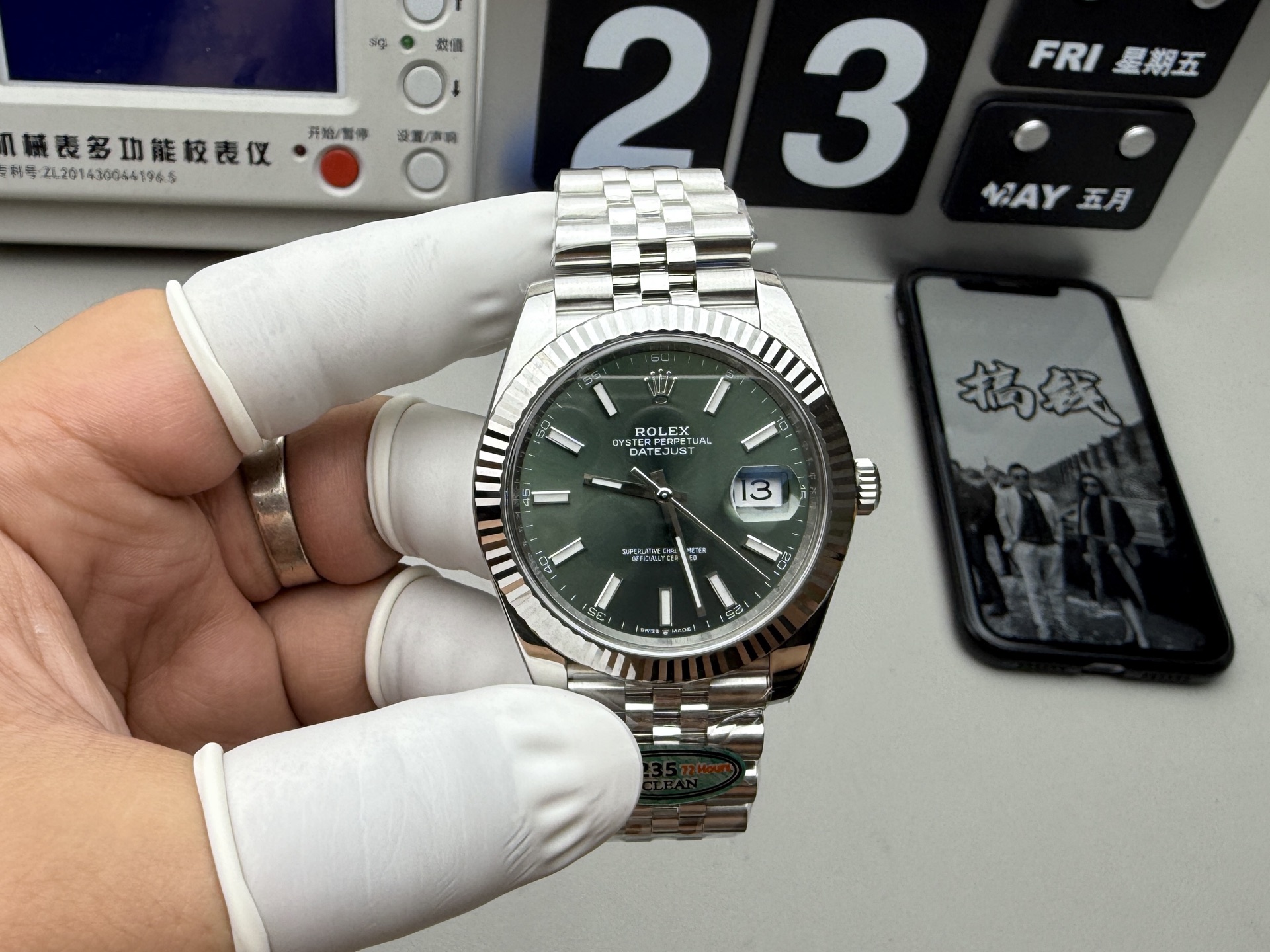 Rolex 薄荷绿日志3235机芯