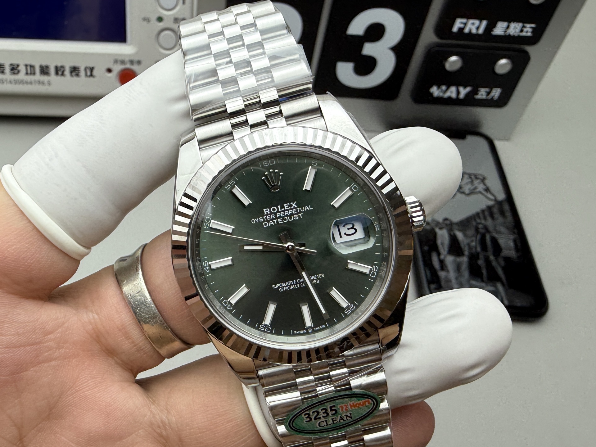 Rolex 薄荷绿日志3235机芯