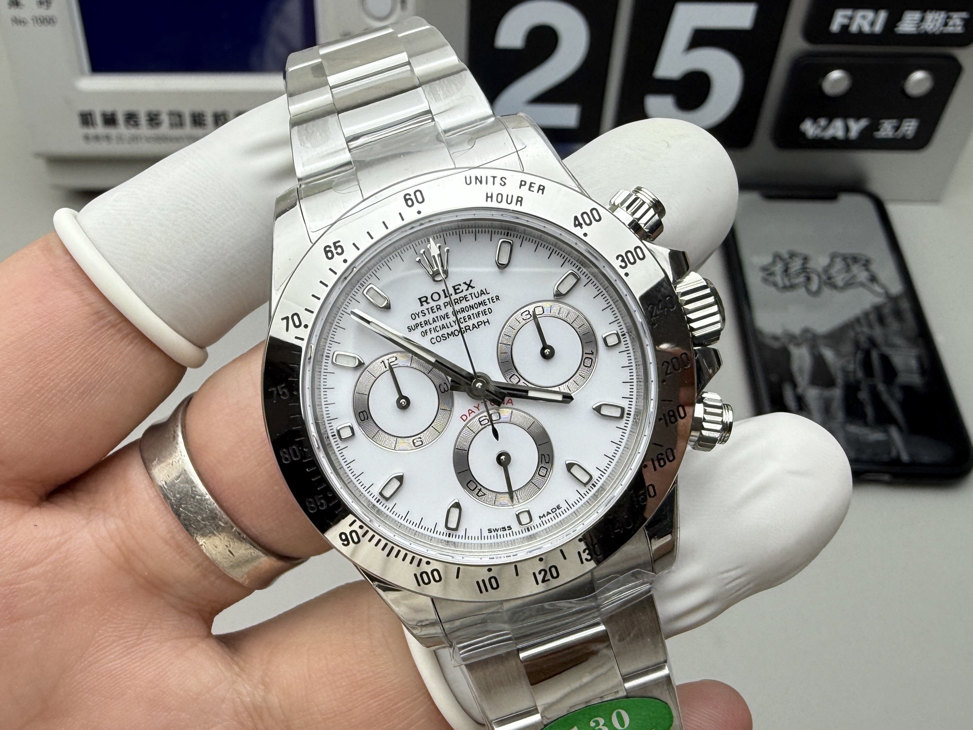 Audemars Piguet APS 4130白钢迪