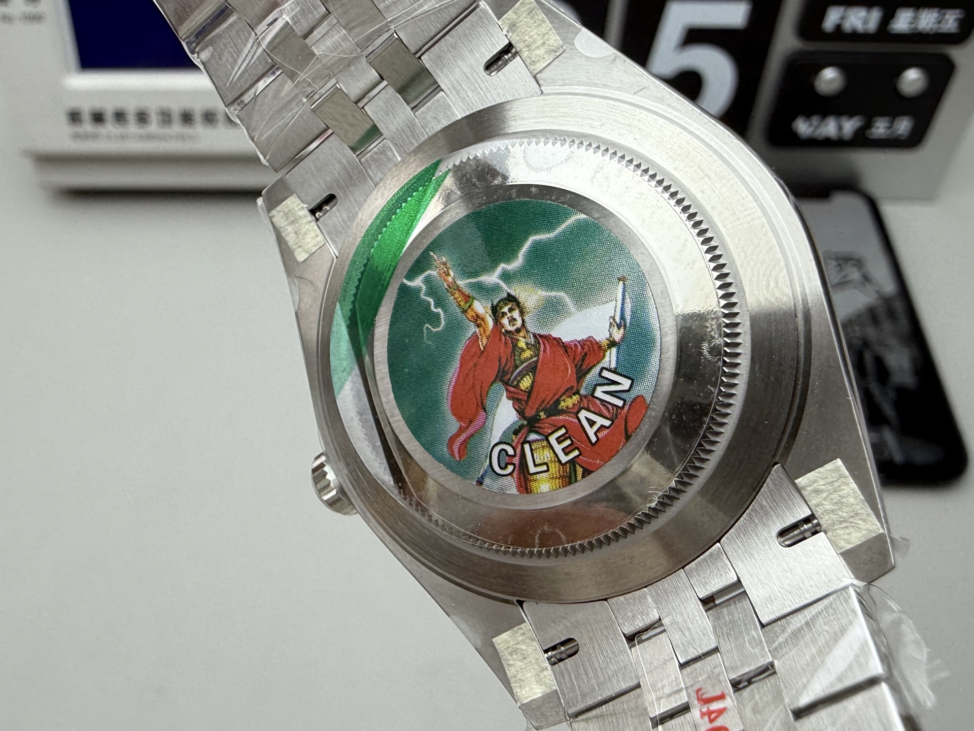 Rolex 蓝格纹日志