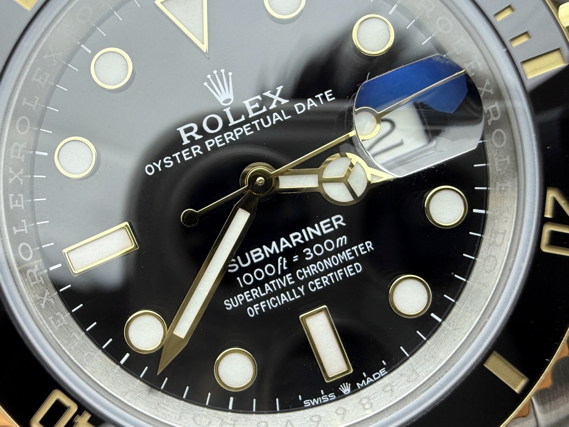 Rolex 最强分C 间金黑水鬼 升级72h