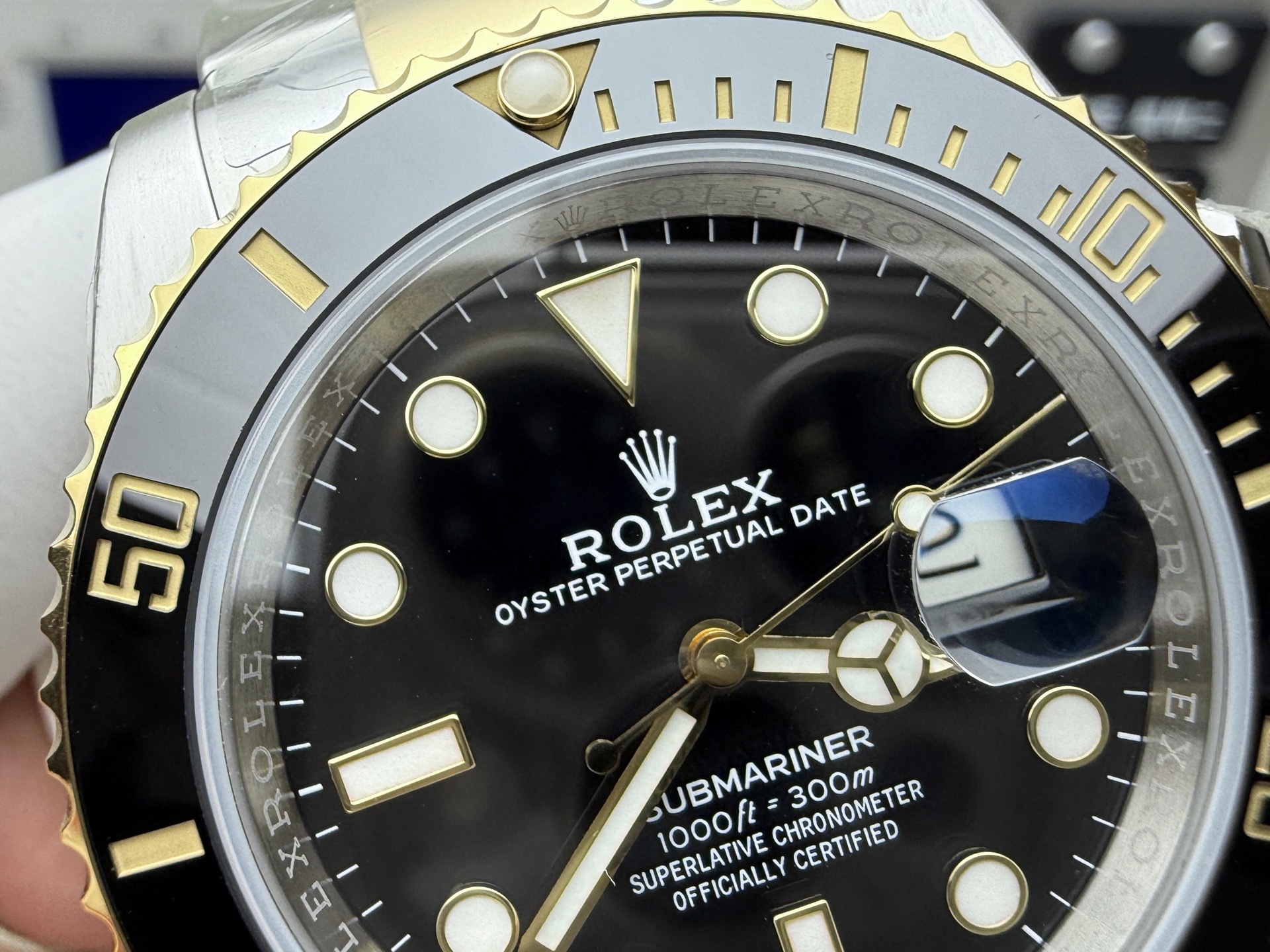 Rolex 最强分C 间金黑水鬼 升级72h