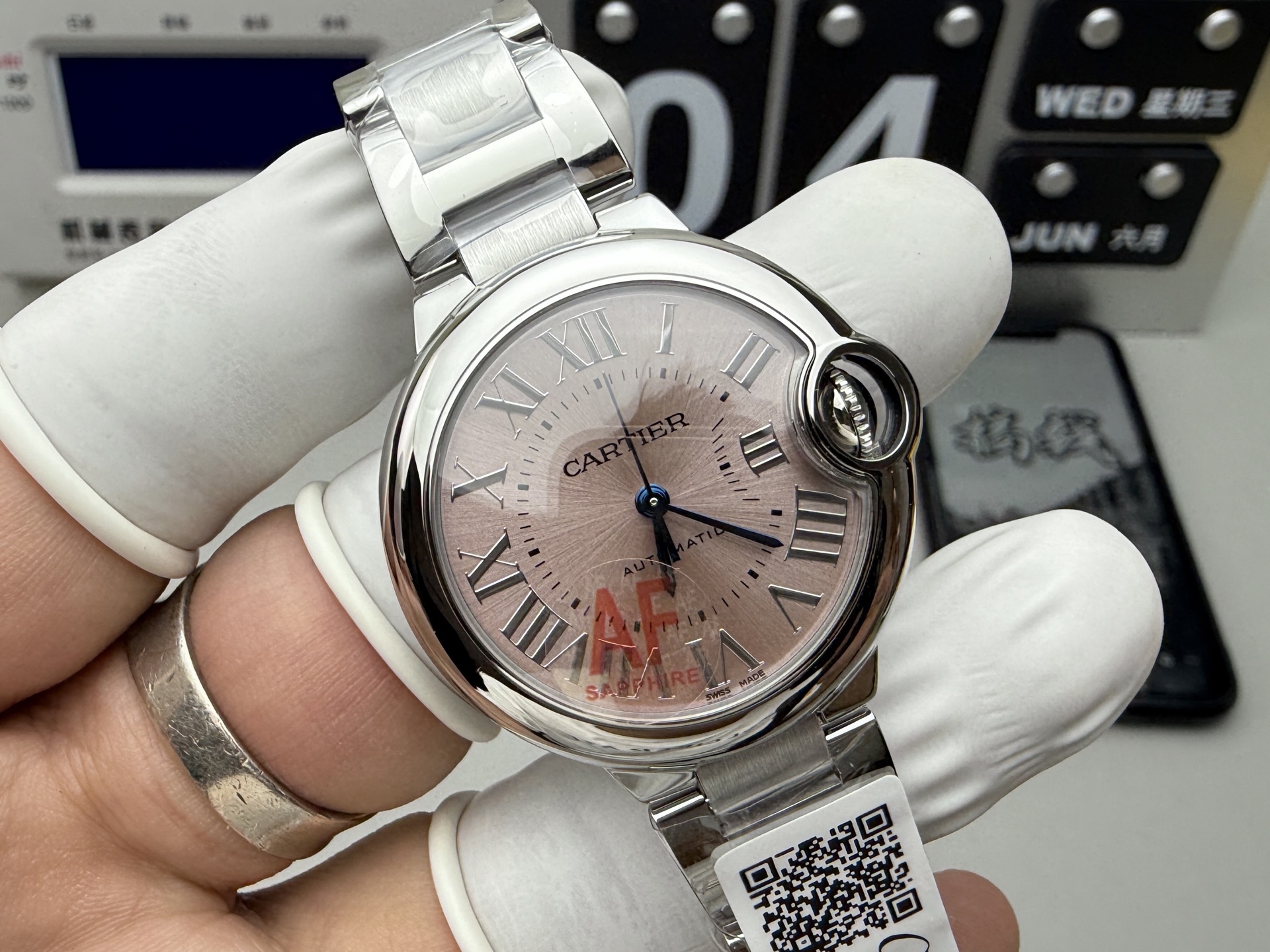 Cartier AF 33机械粉气球