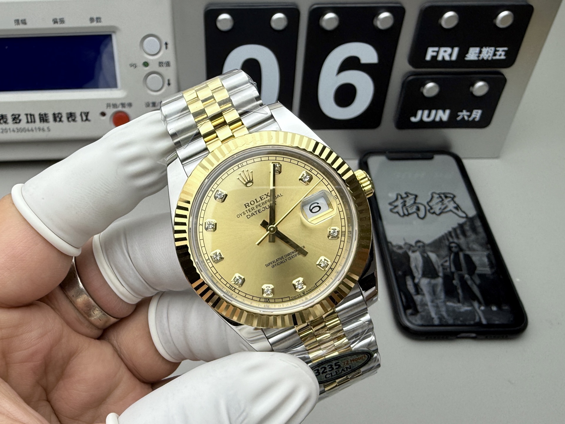 Rolex 最强分C日志 全面升级版到货，细节更牛逼