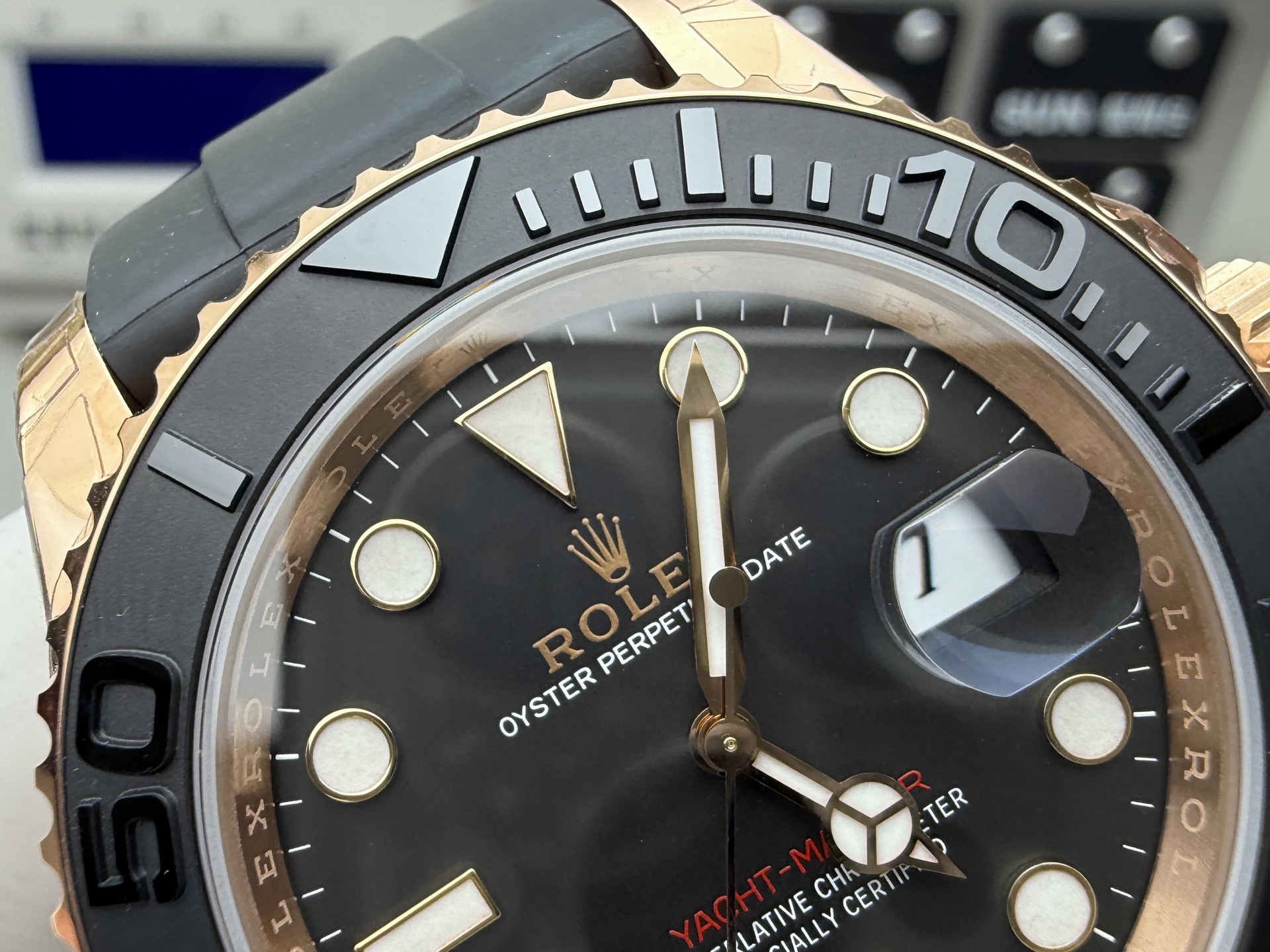 Rolex 玫瑰金游艇