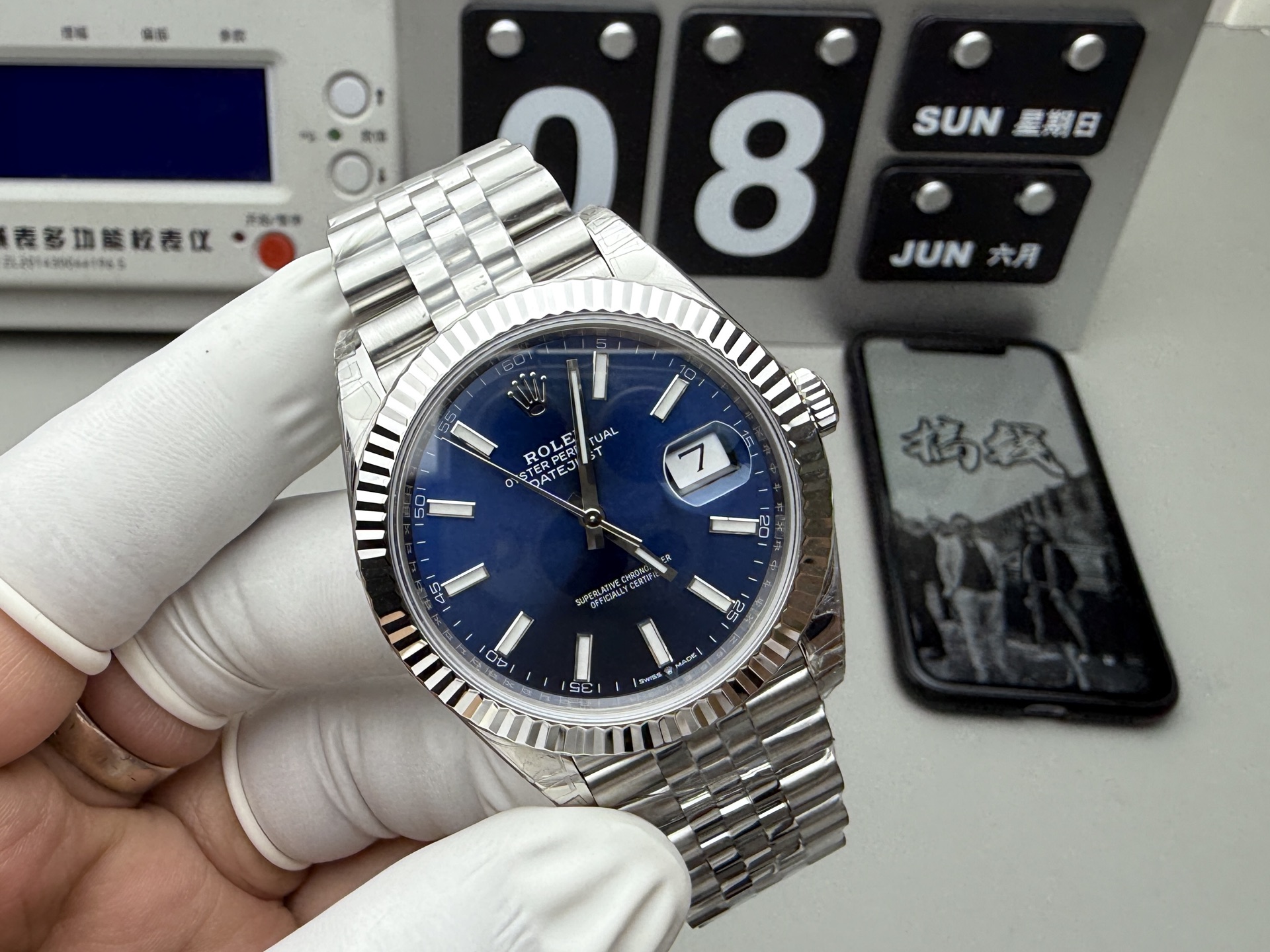 Rolex 蓝日志