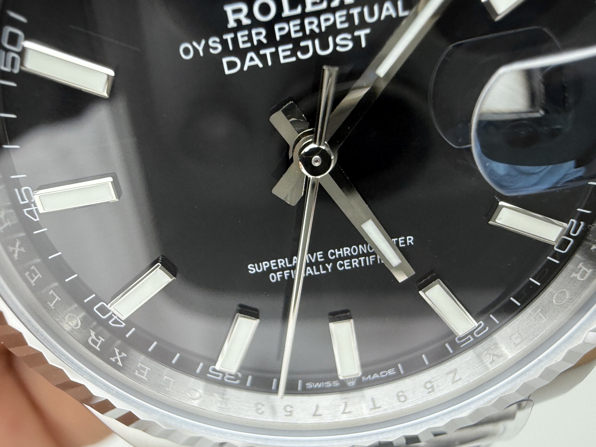 Rolex 最强分C黑日志 升级版细节图 编码已更新