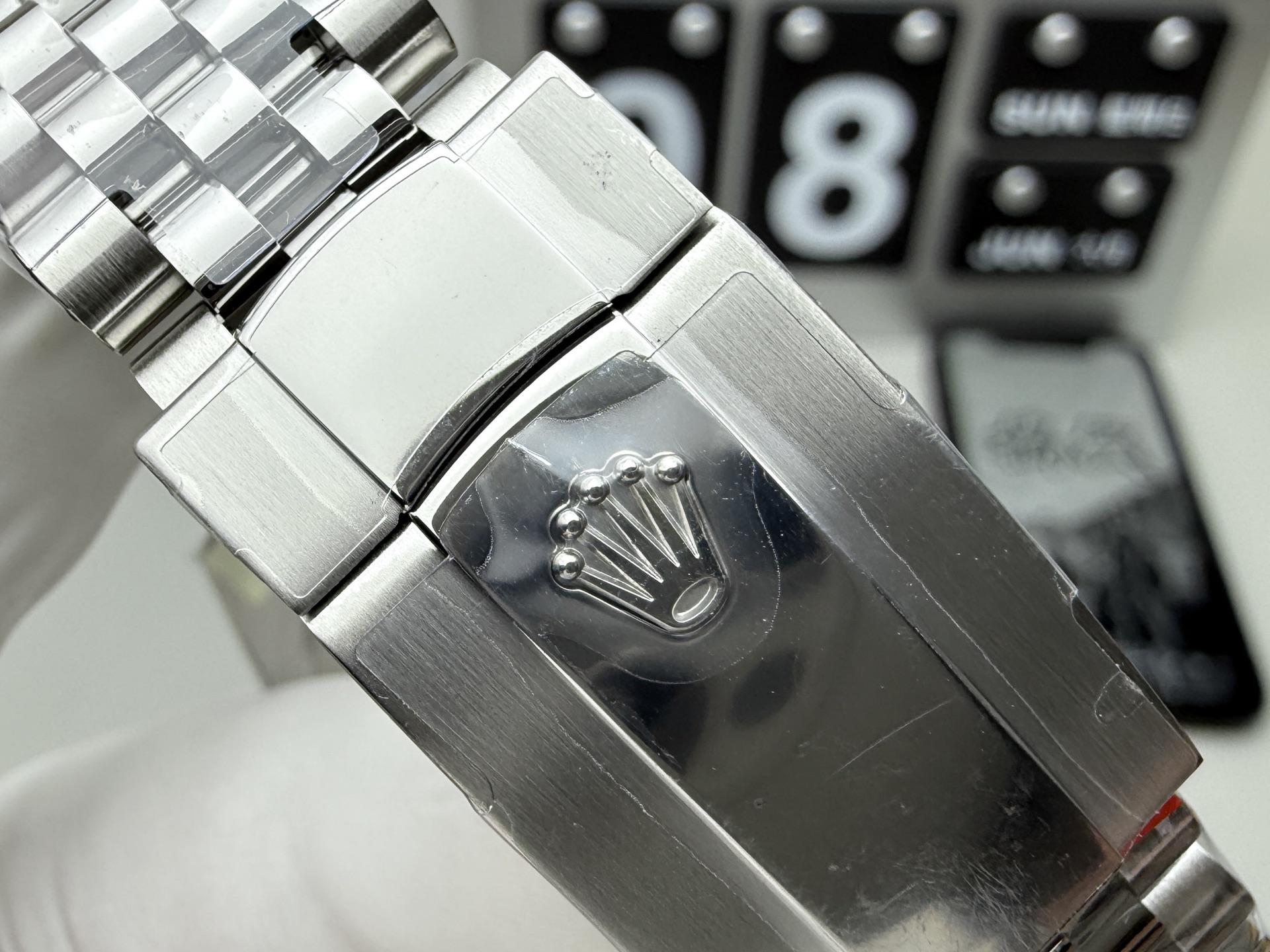 Rolex 最强分C灰日志 升级版细节图 编码已更新