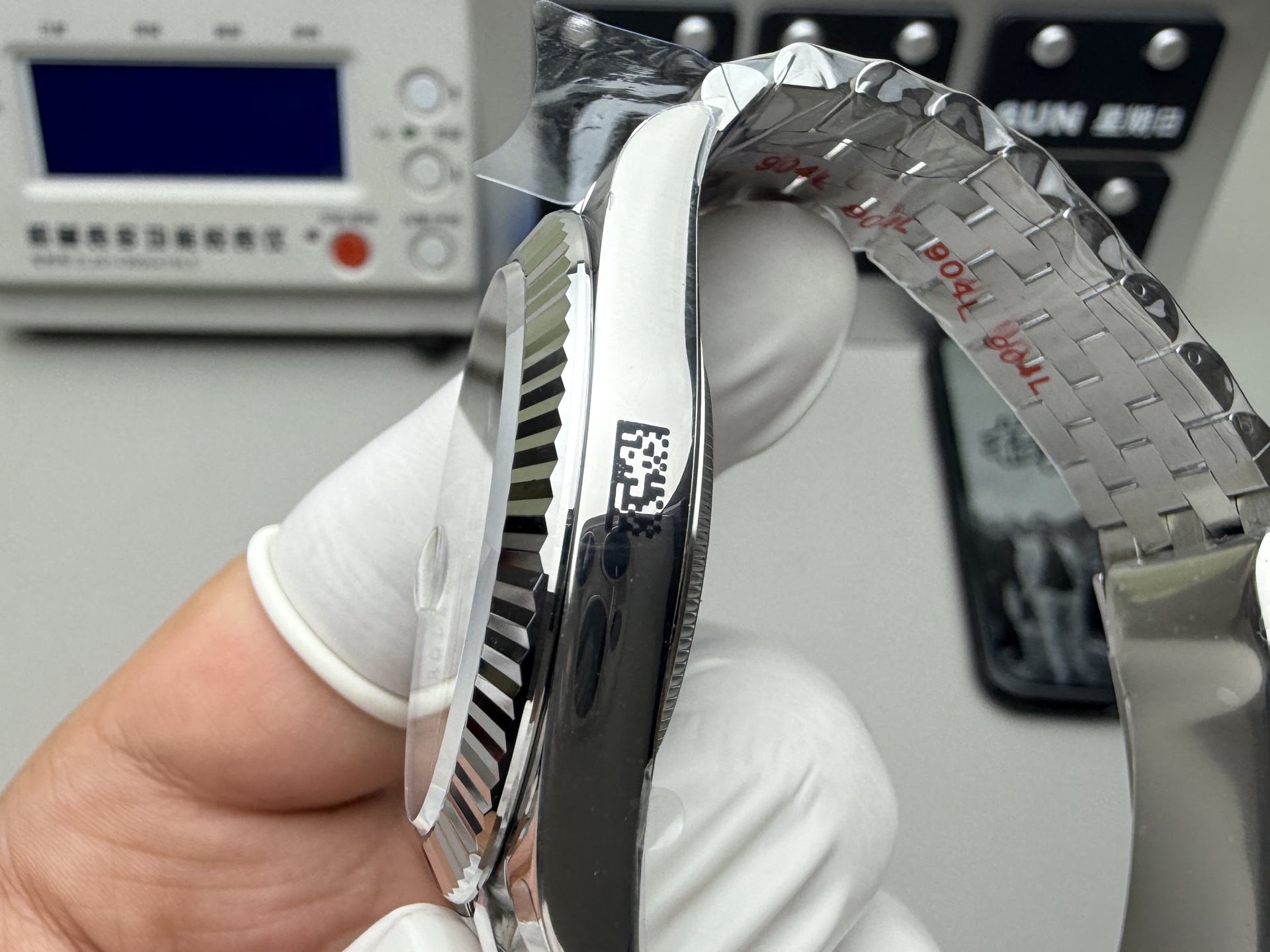 Rolex 最强分C灰日志 升级版细节图 编码已更新