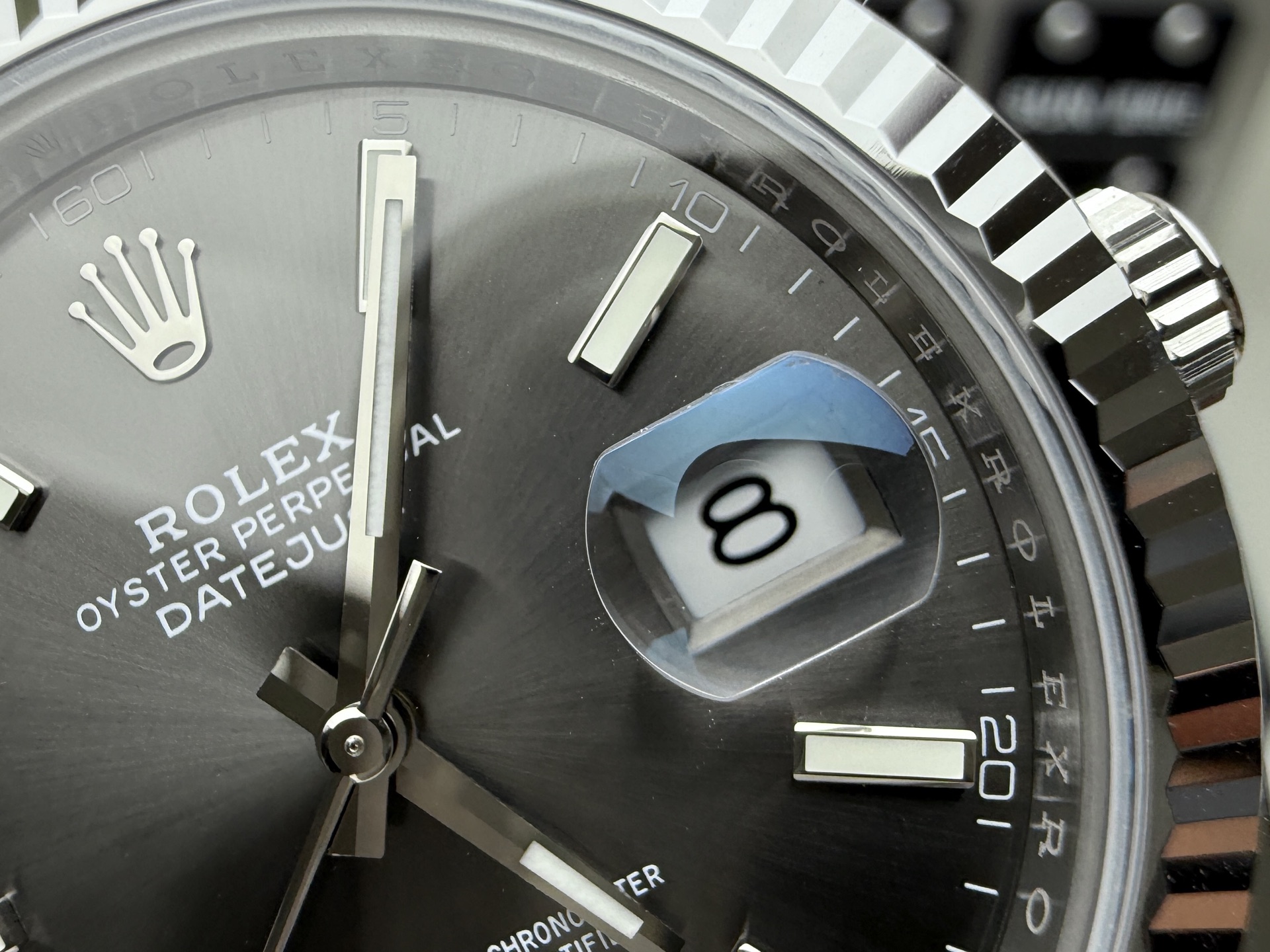 Rolex 最强分C灰日志 升级版细节图 编码已更新