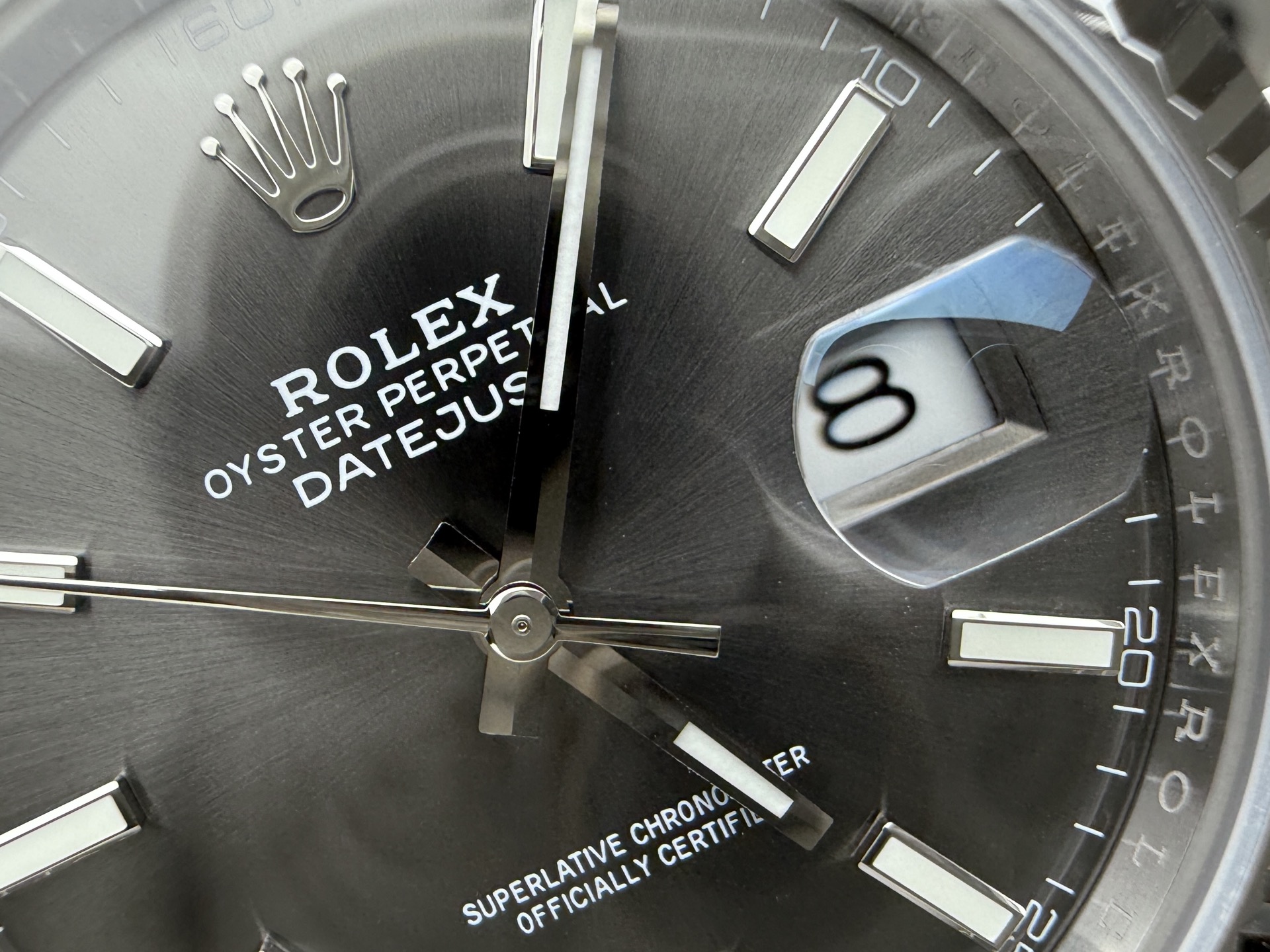 Rolex 最强分C灰日志 升级版细节图 编码已更新