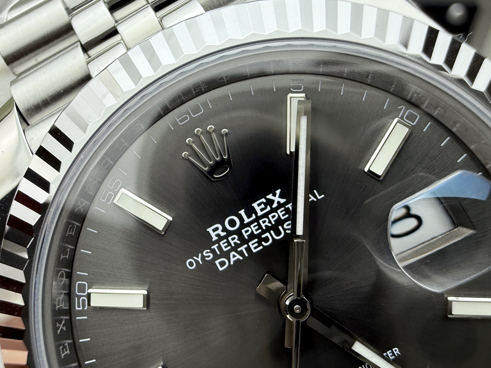 Rolex 最强分C灰日志 升级版细节图 编码已更新