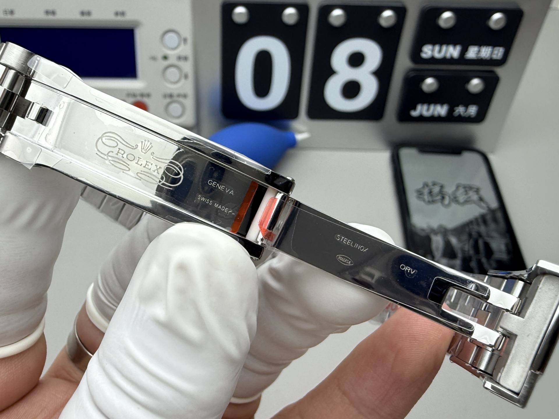 Rolex 最强分C灰日志 升级版细节图 编码已更新