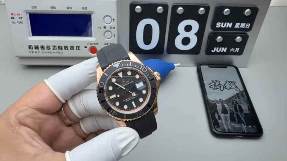 Rolex 玫瑰金游艇