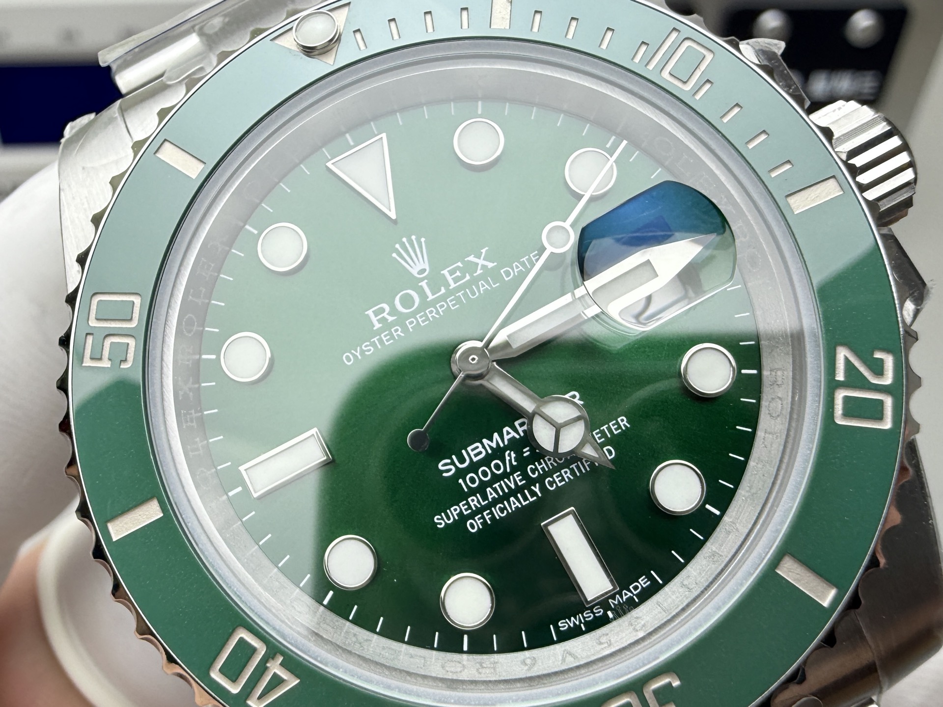 Rolex 最强分c绿水鬼 丹东3135机芯