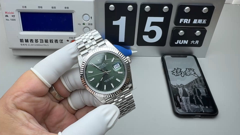 Rolex 薄荷绿日志