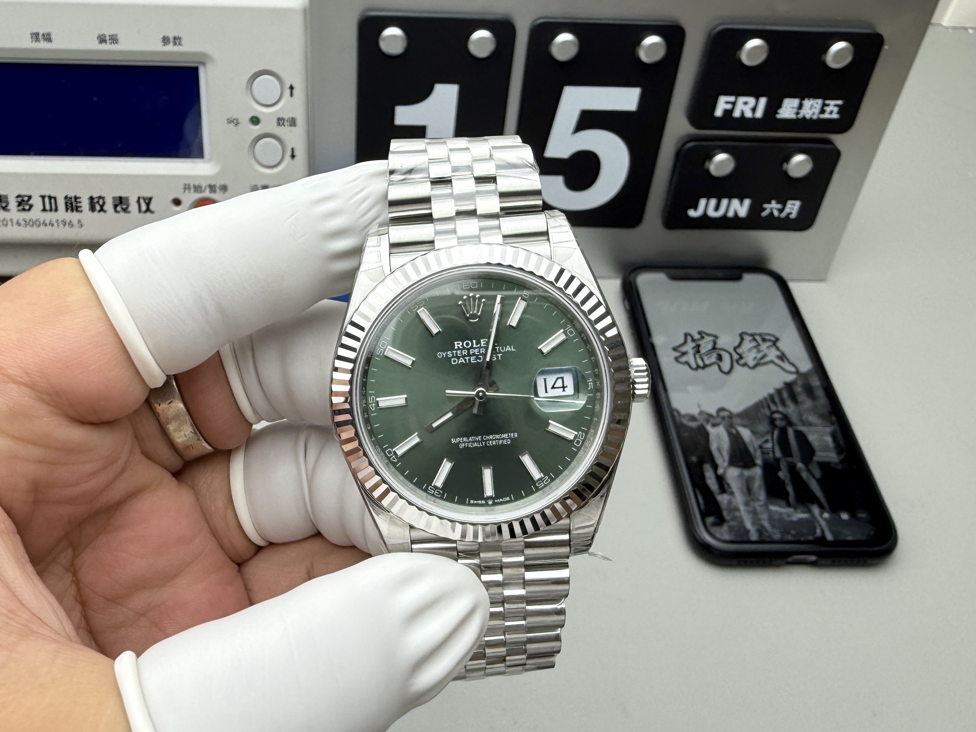 Rolex 薄荷绿日志