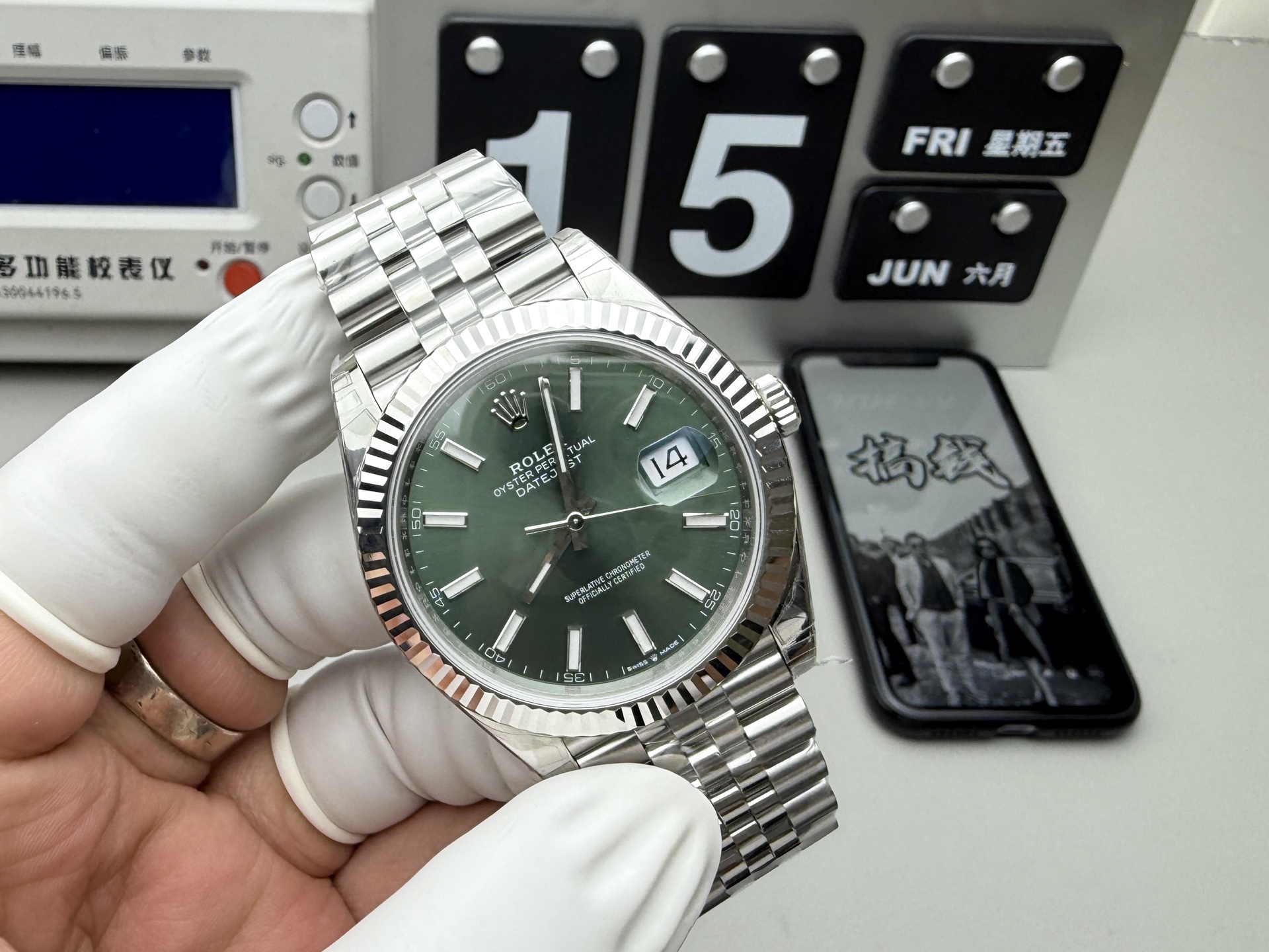Rolex 薄荷绿日志