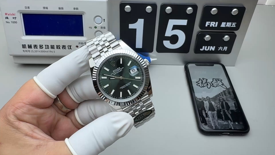 Rolex 最强分c薄荷绿日志，升级72小时